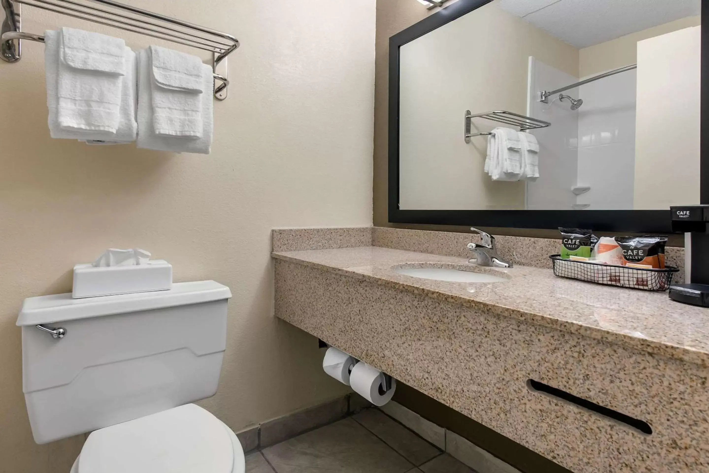 Bathroom in Quality Inn & Suites Lafayette I-65