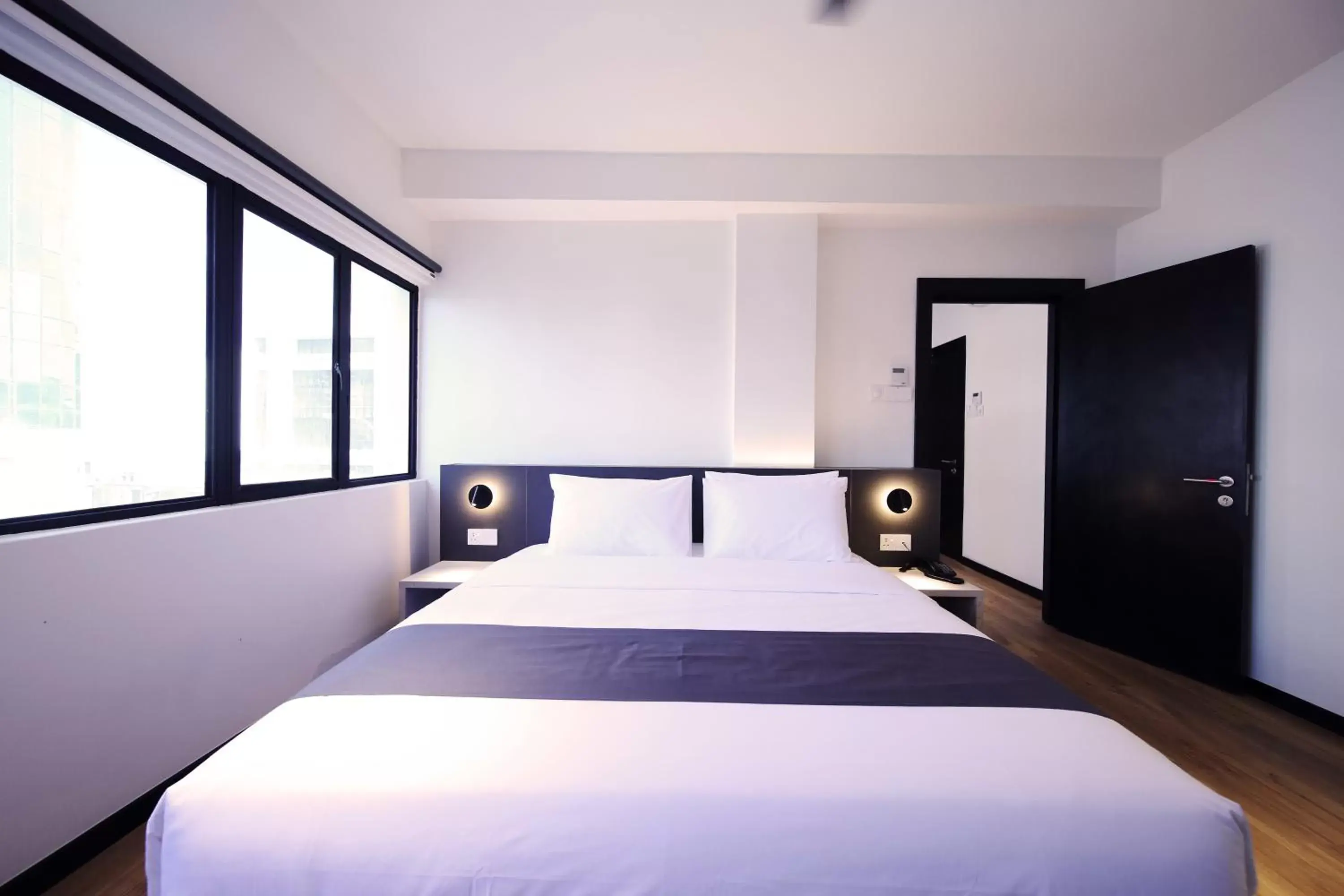 Bed in ARENA Boutique Hotel Kuala Terengganu