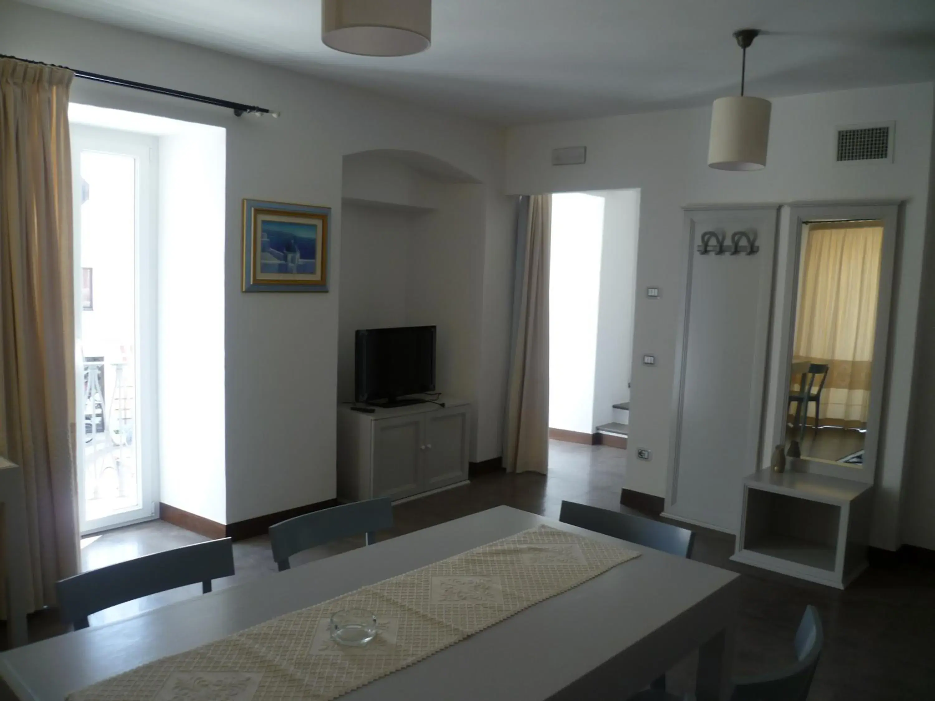 Dining area, TV/Entertainment Center in Albergo Residenziale La Corte