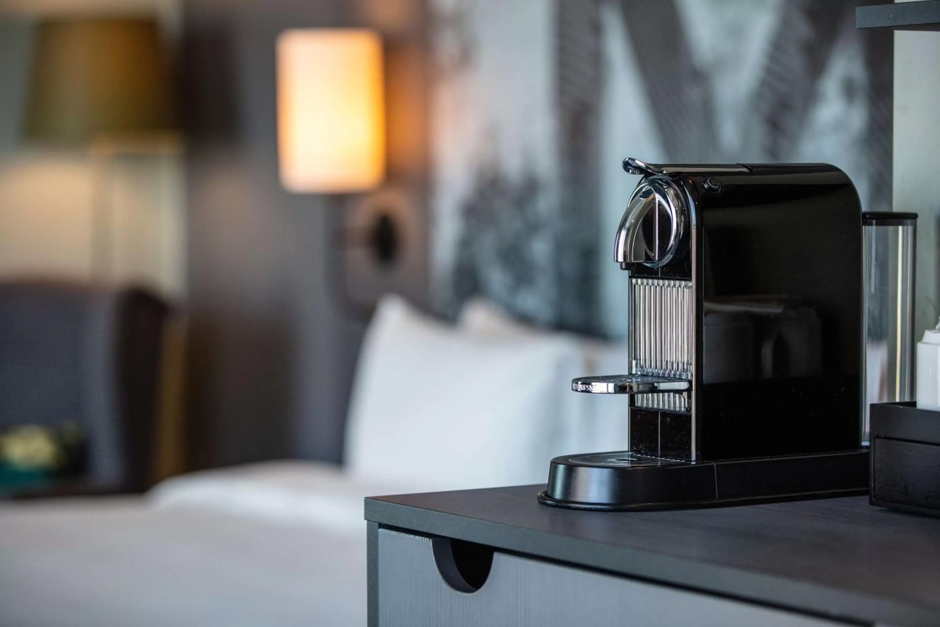 Coffee/tea facilities, Bed in Radisson Blu Metropol Helsingborg