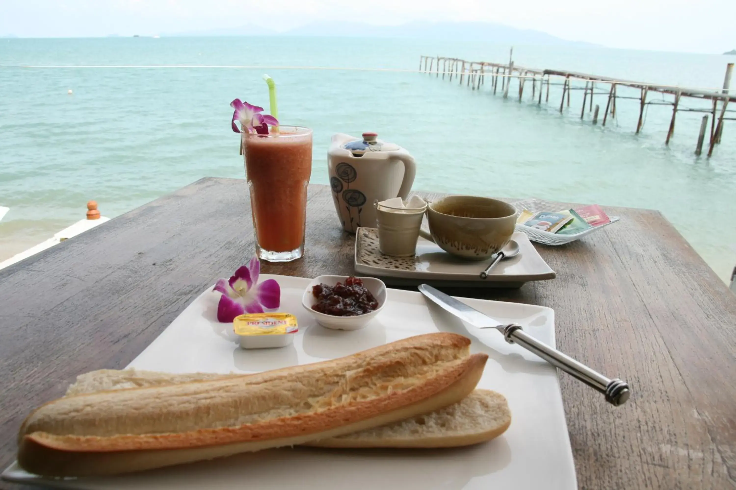 Breakfast in Enjoy Beach Hotel
