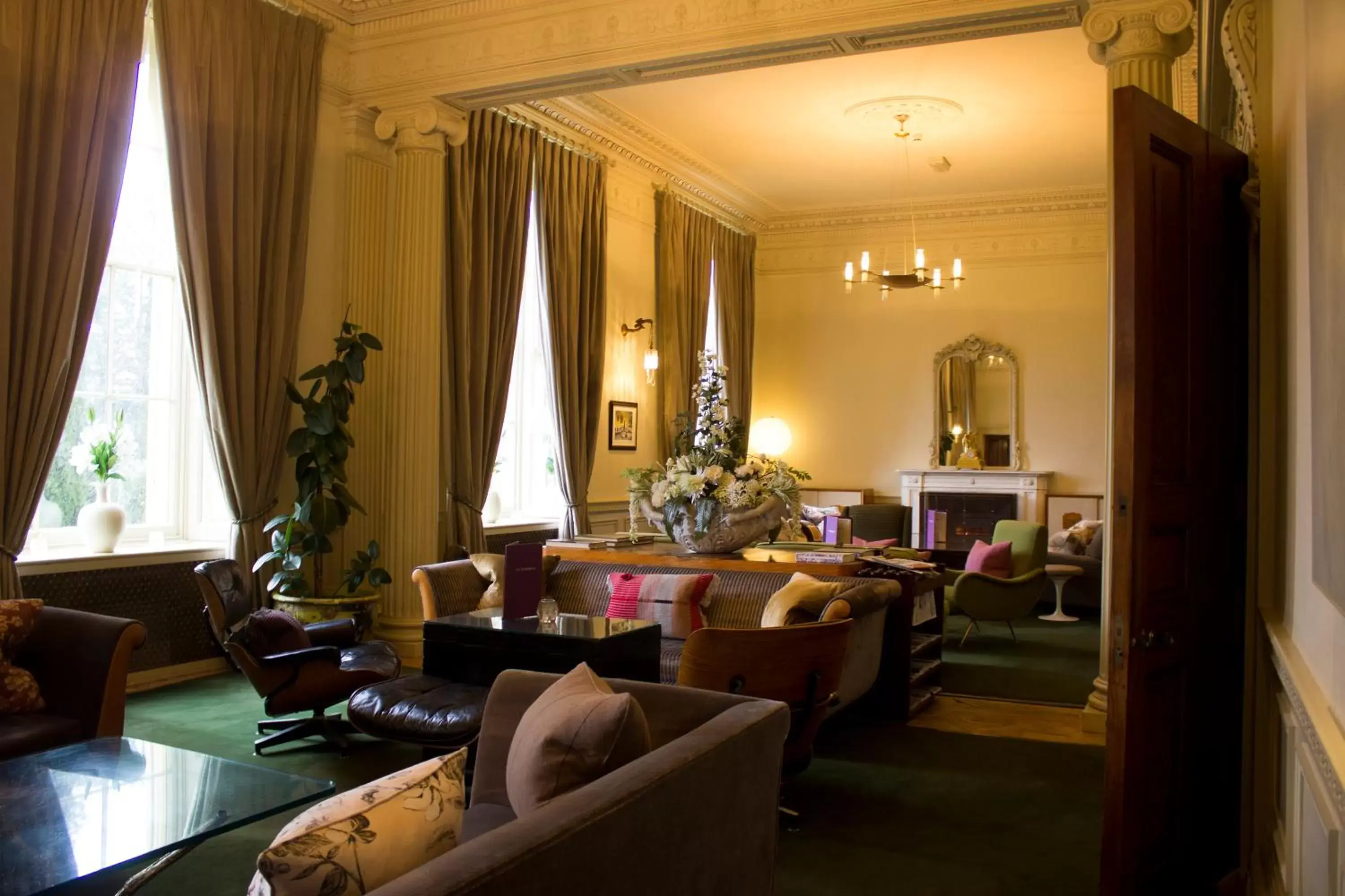 Communal lounge/ TV room, Lounge/Bar in The Ickworth Hotel And Apartments - A Luxury Family Hotel