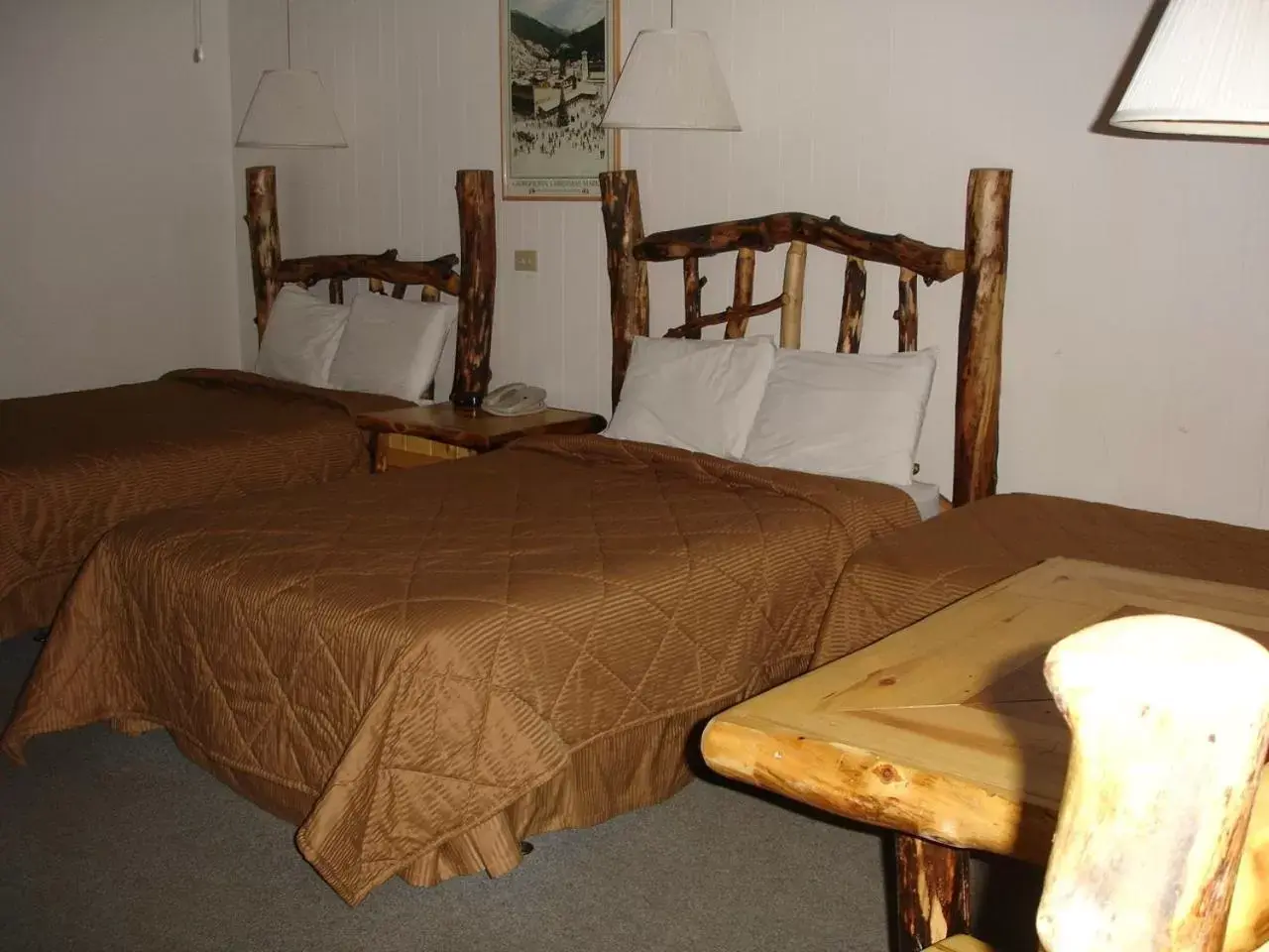 Bed in Georgetown Mountain Inn