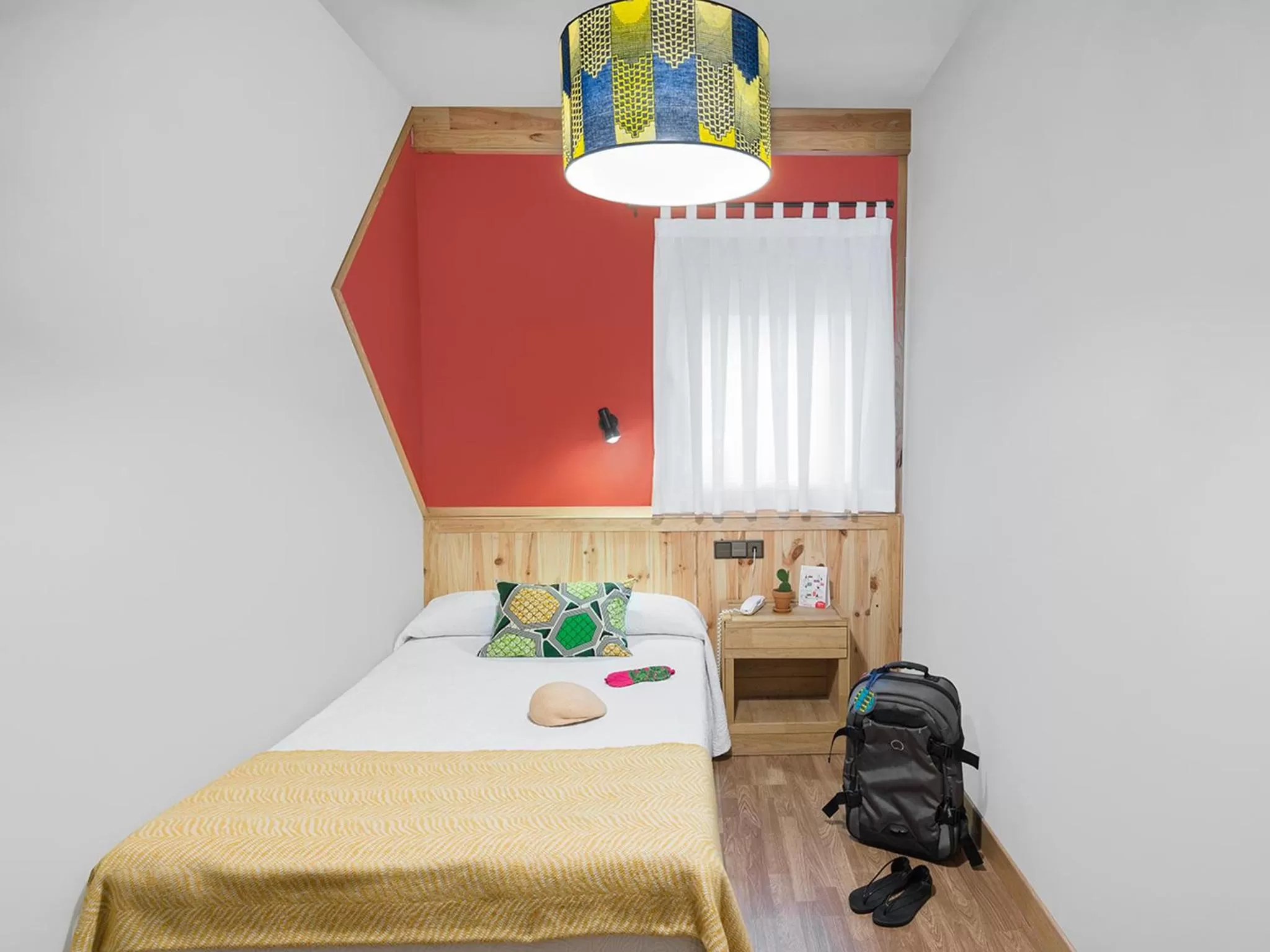 Decorative detail, Bed in Hotel San Miguel