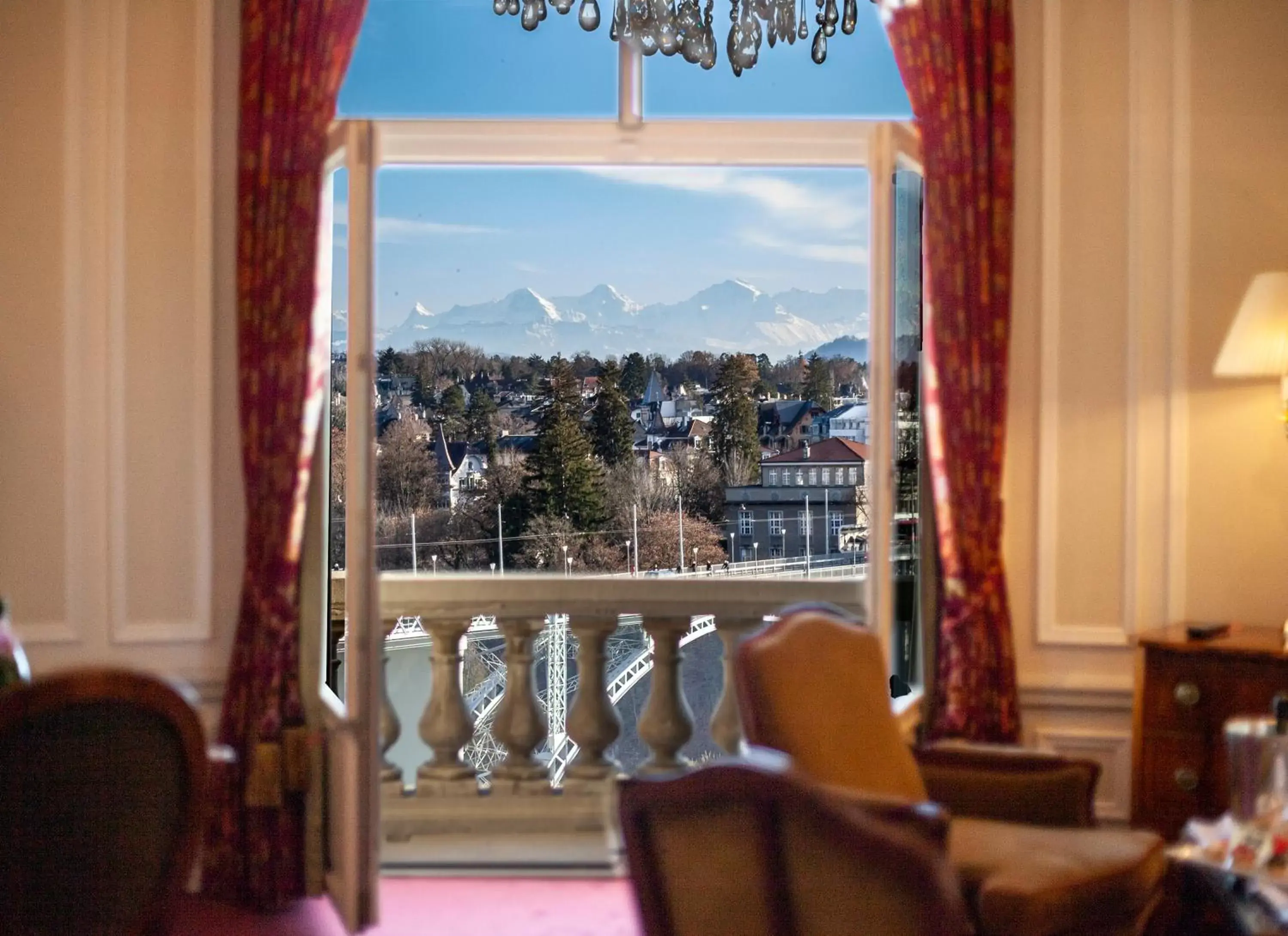 View (from property/room) in Hotel Bellevue Palace Bern