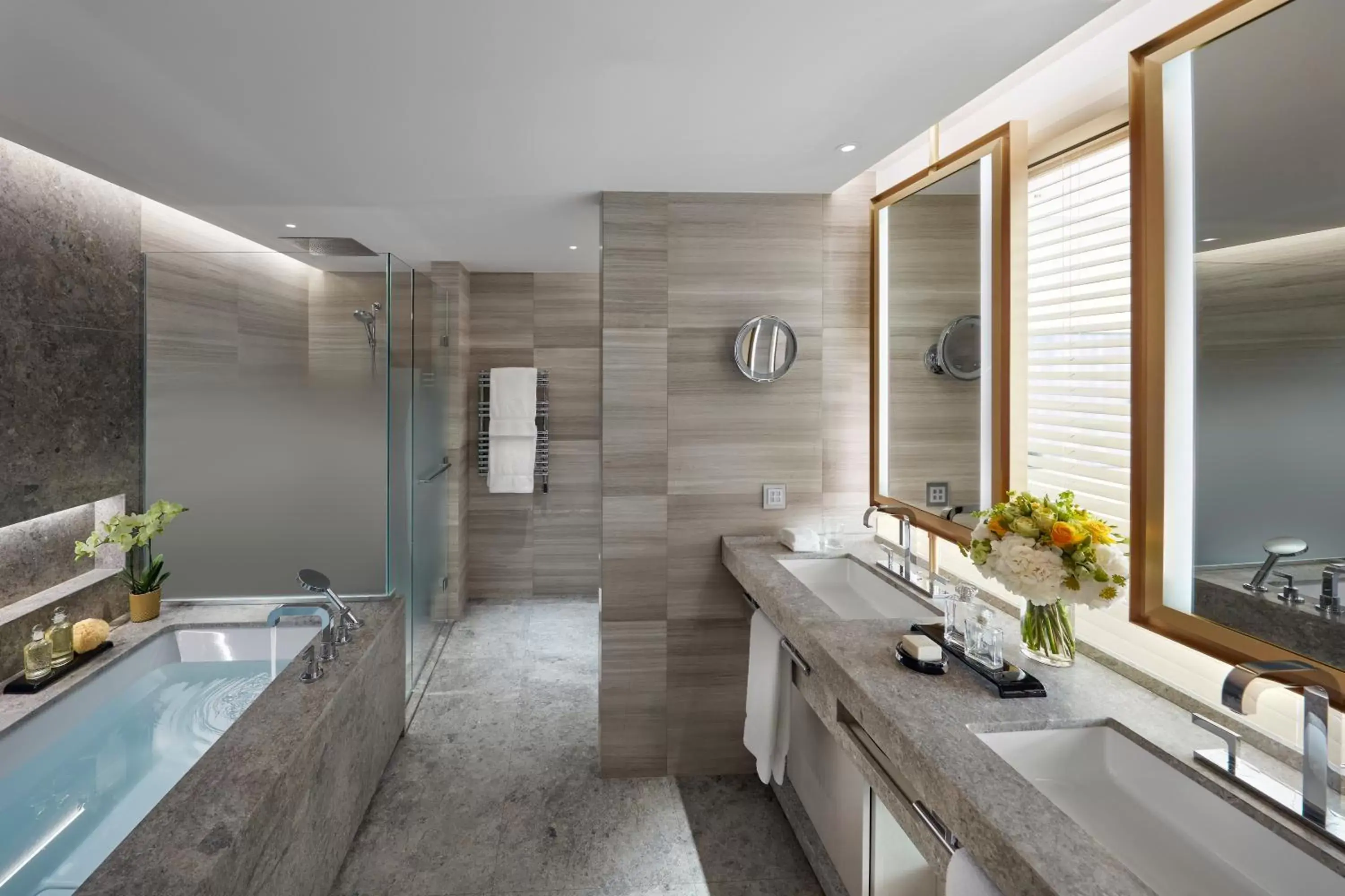 Bathroom in Mandarin Oriental, Geneva