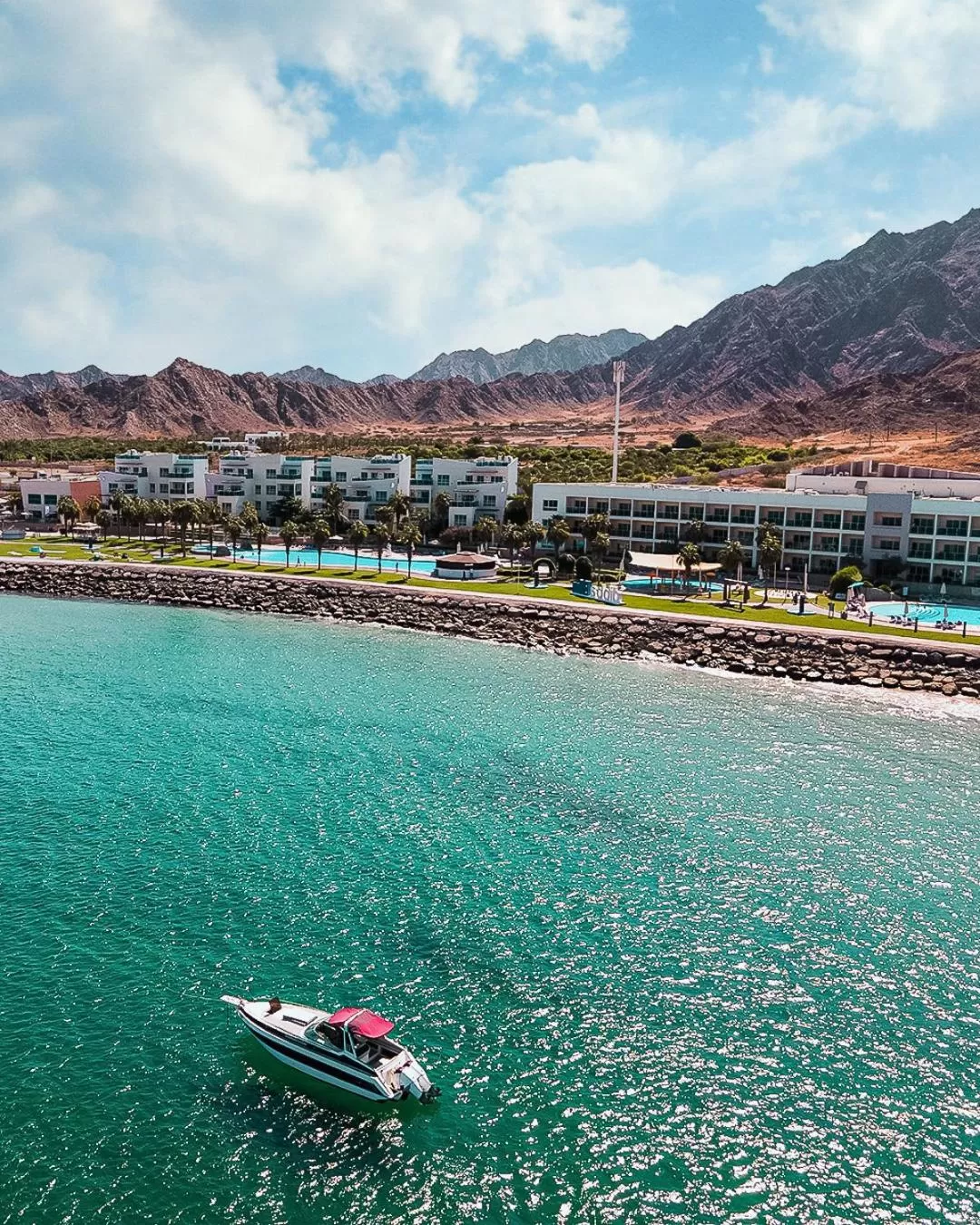Natural landscape in Radisson Blu Resort, Fujairah