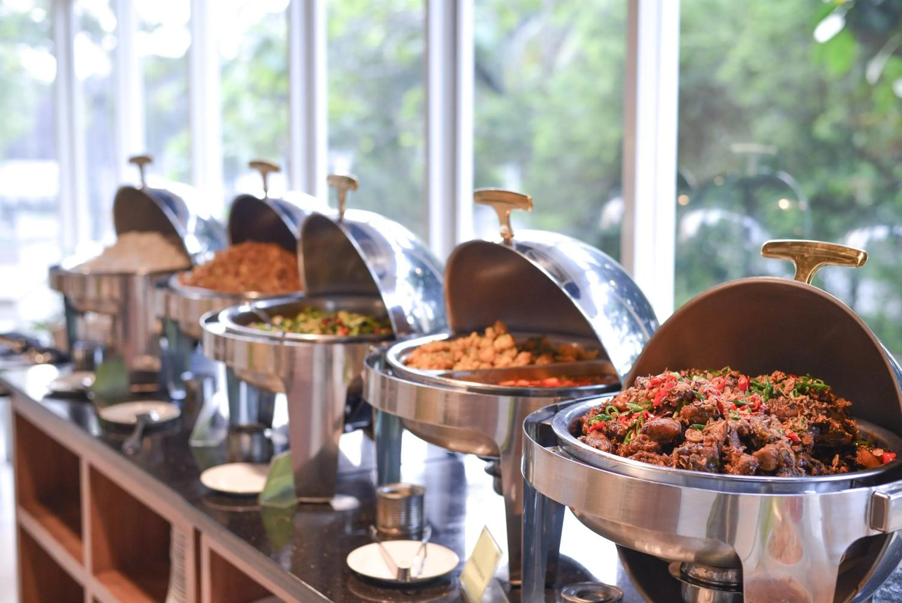 Breakfast in Whiz Prime Hotel Pajajaran Bogor