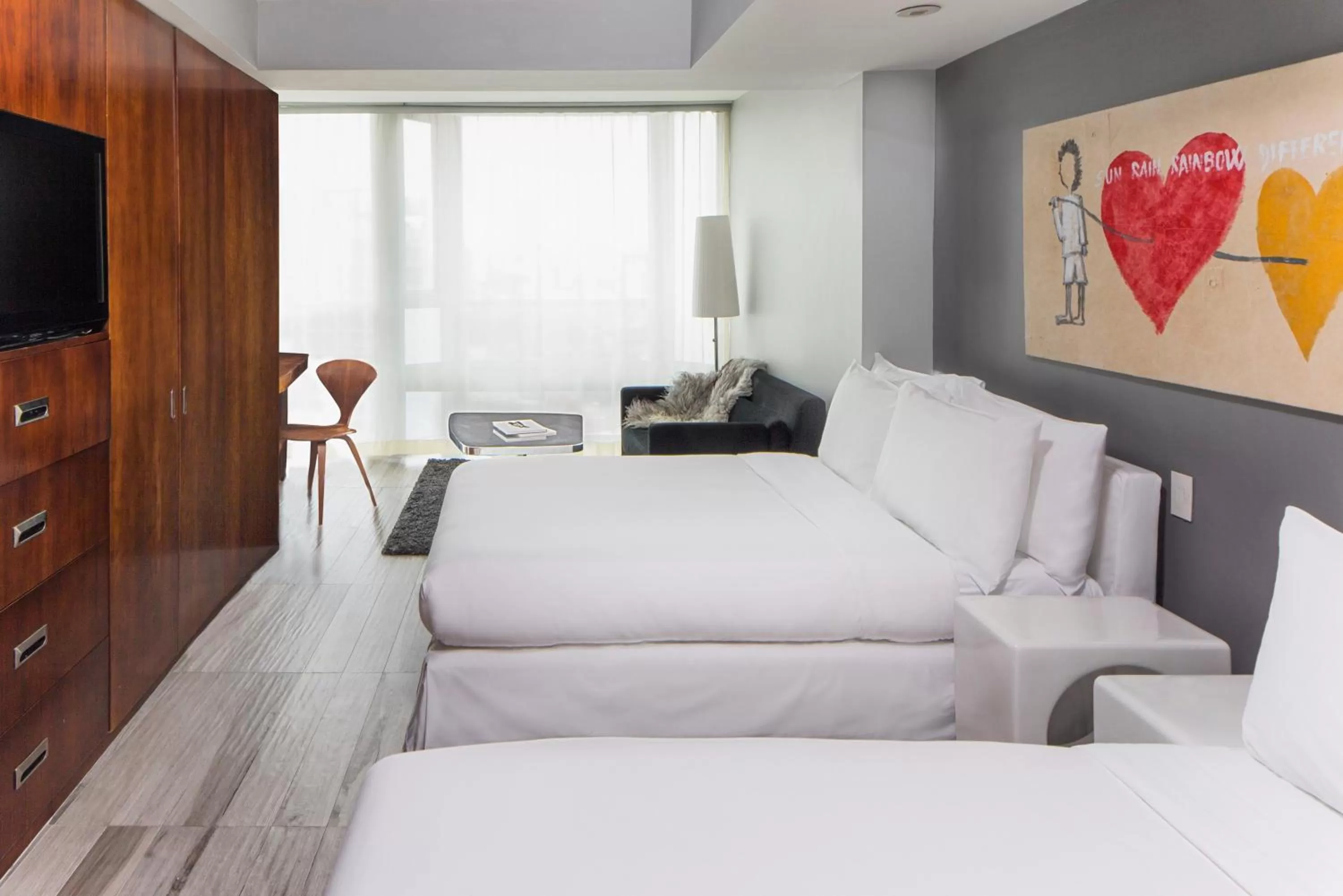 Bedroom, Bed in Hotel on Rivington