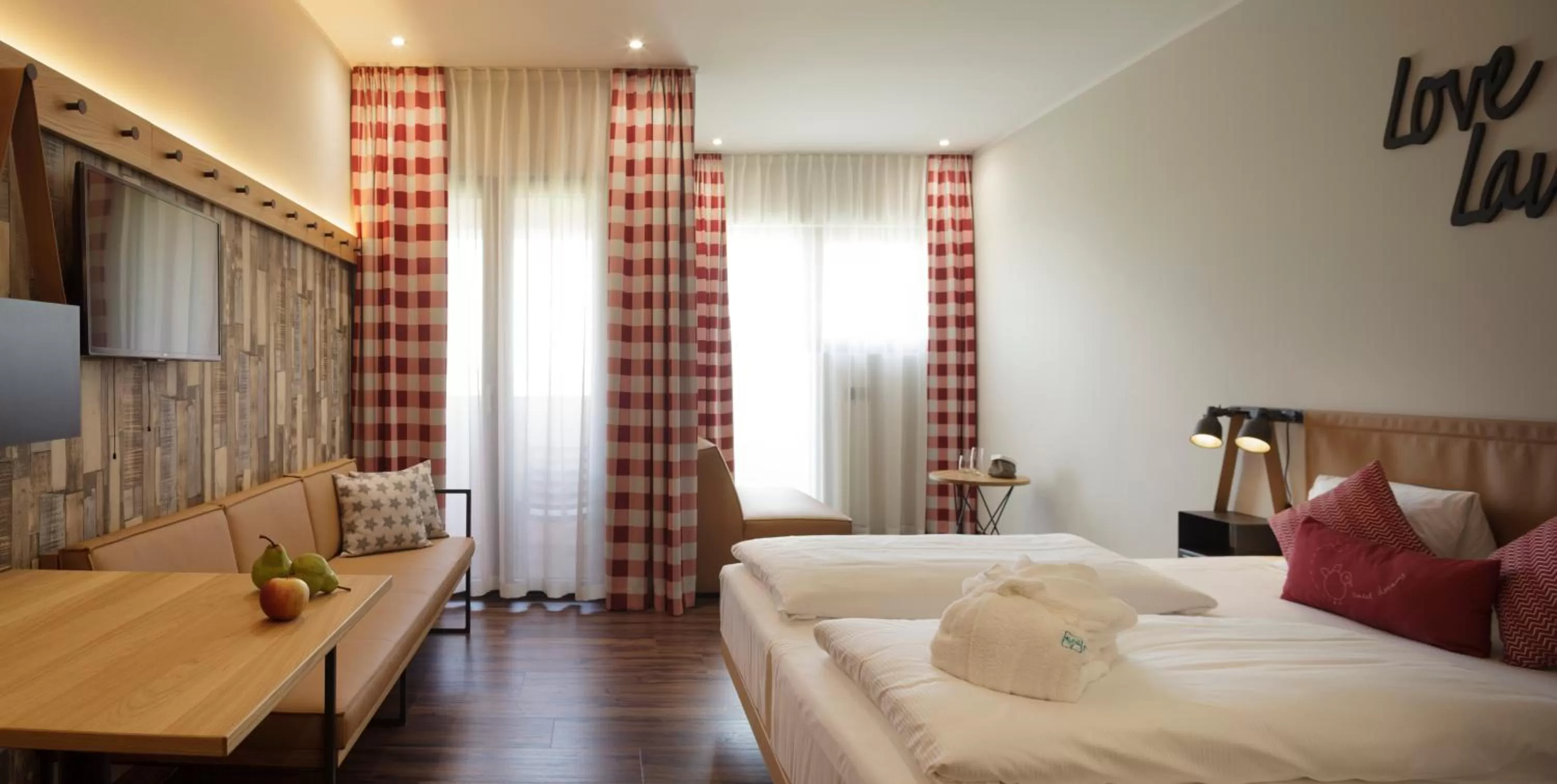 Bed in Mjus Resort & Thermal Park