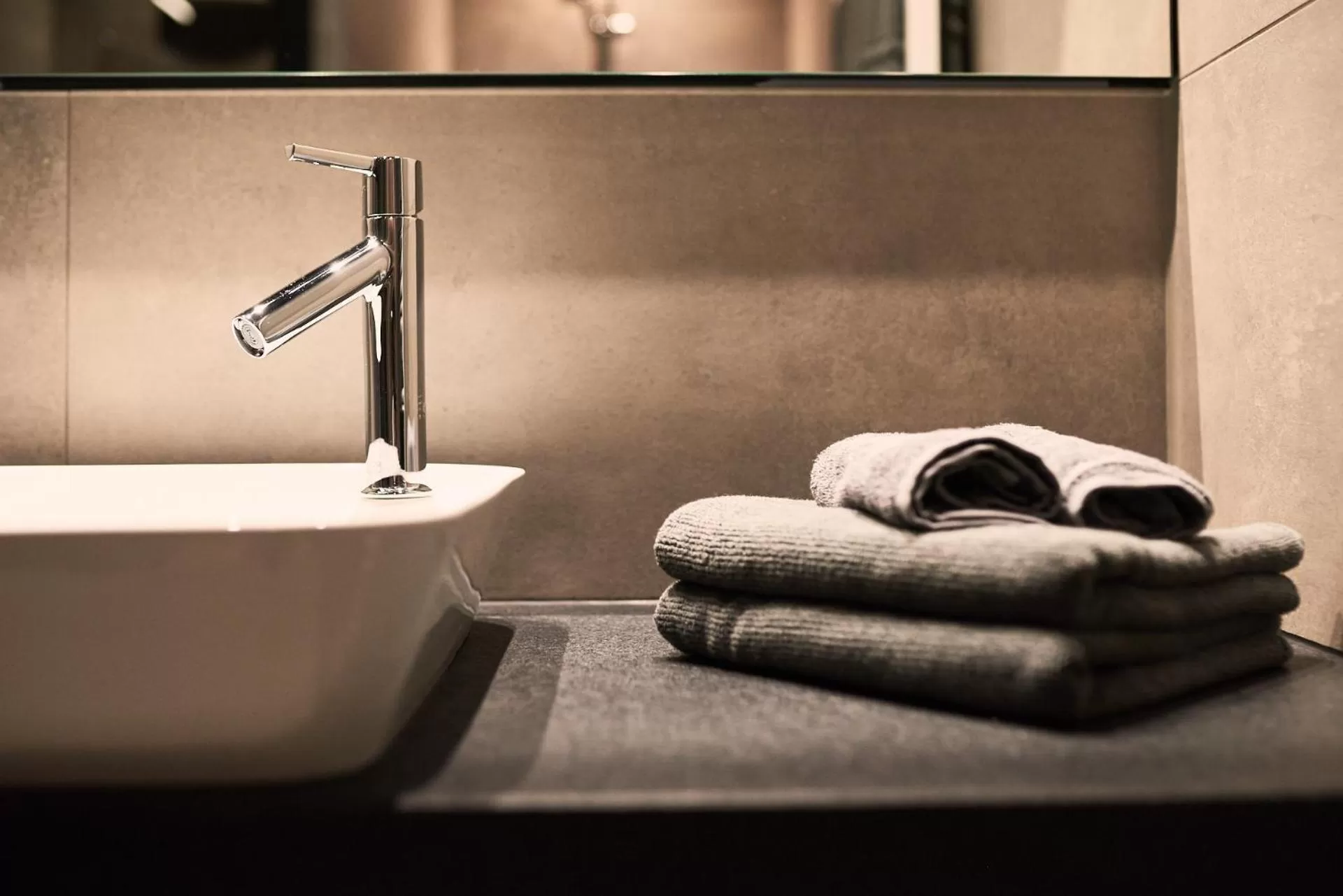 Bathroom in bäck stage