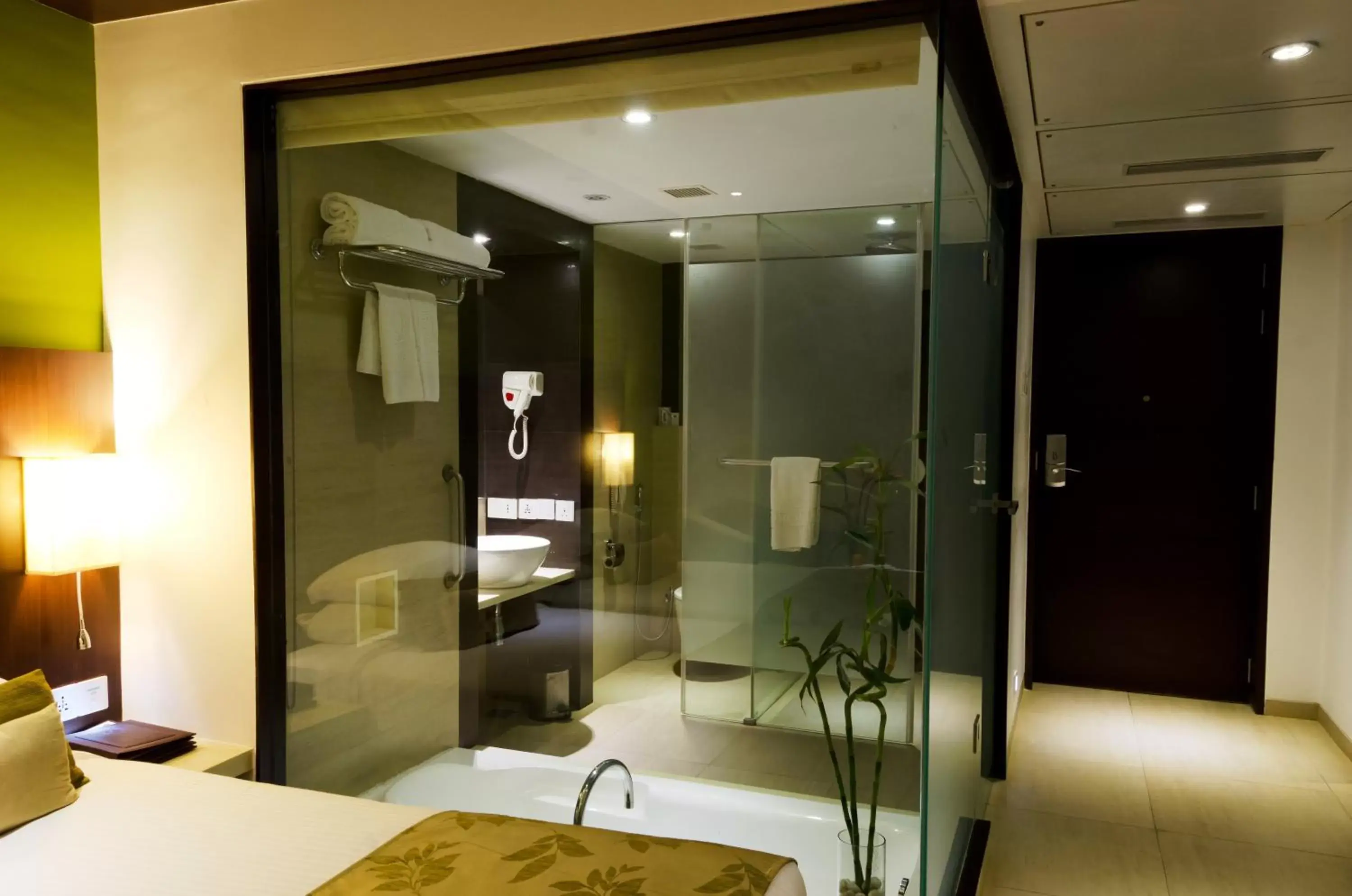 Bathroom in Ramee Grand Hotel and Spa, Pune