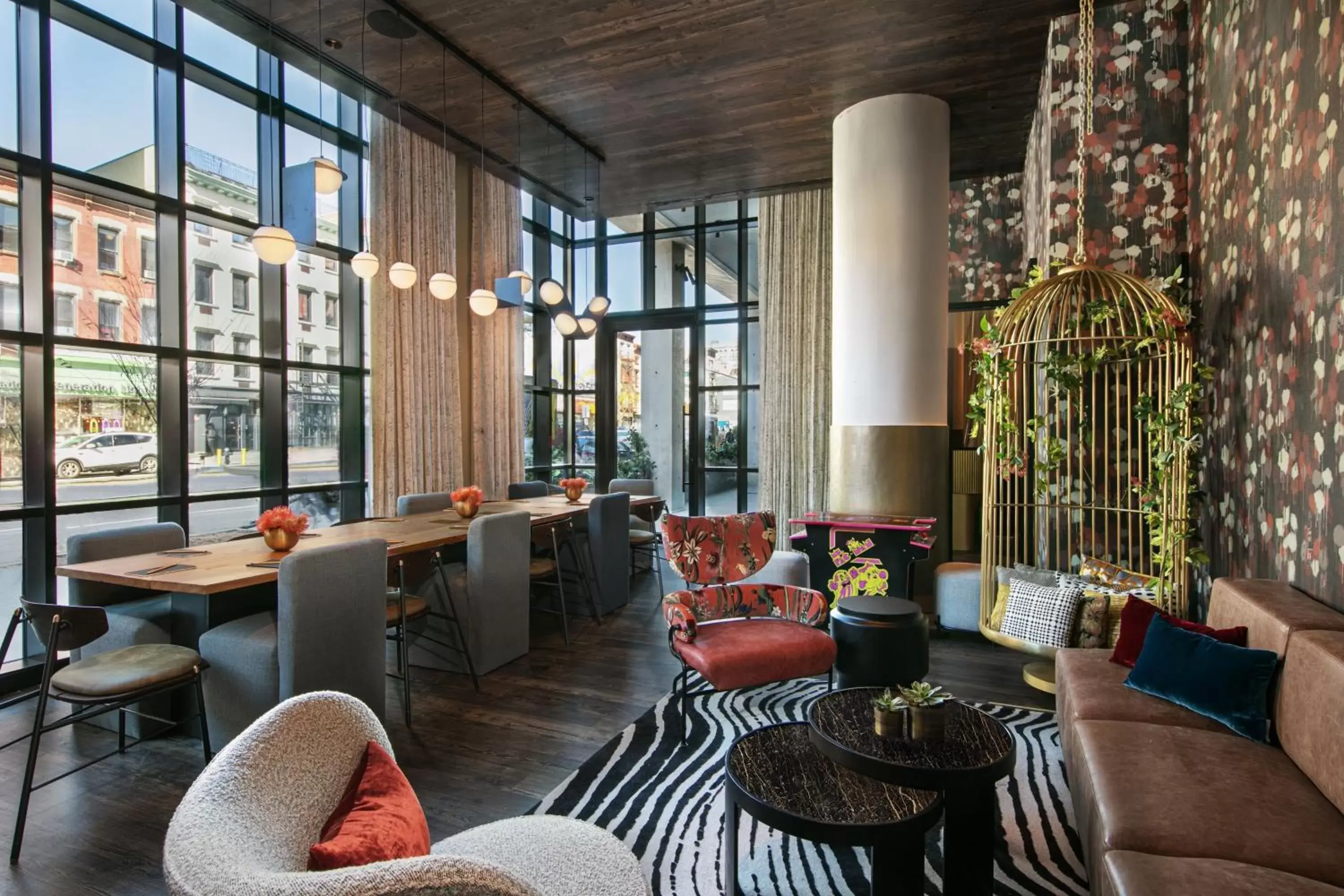 Meeting/conference room, Lounge/Bar in Moxy NYC Lower East Side