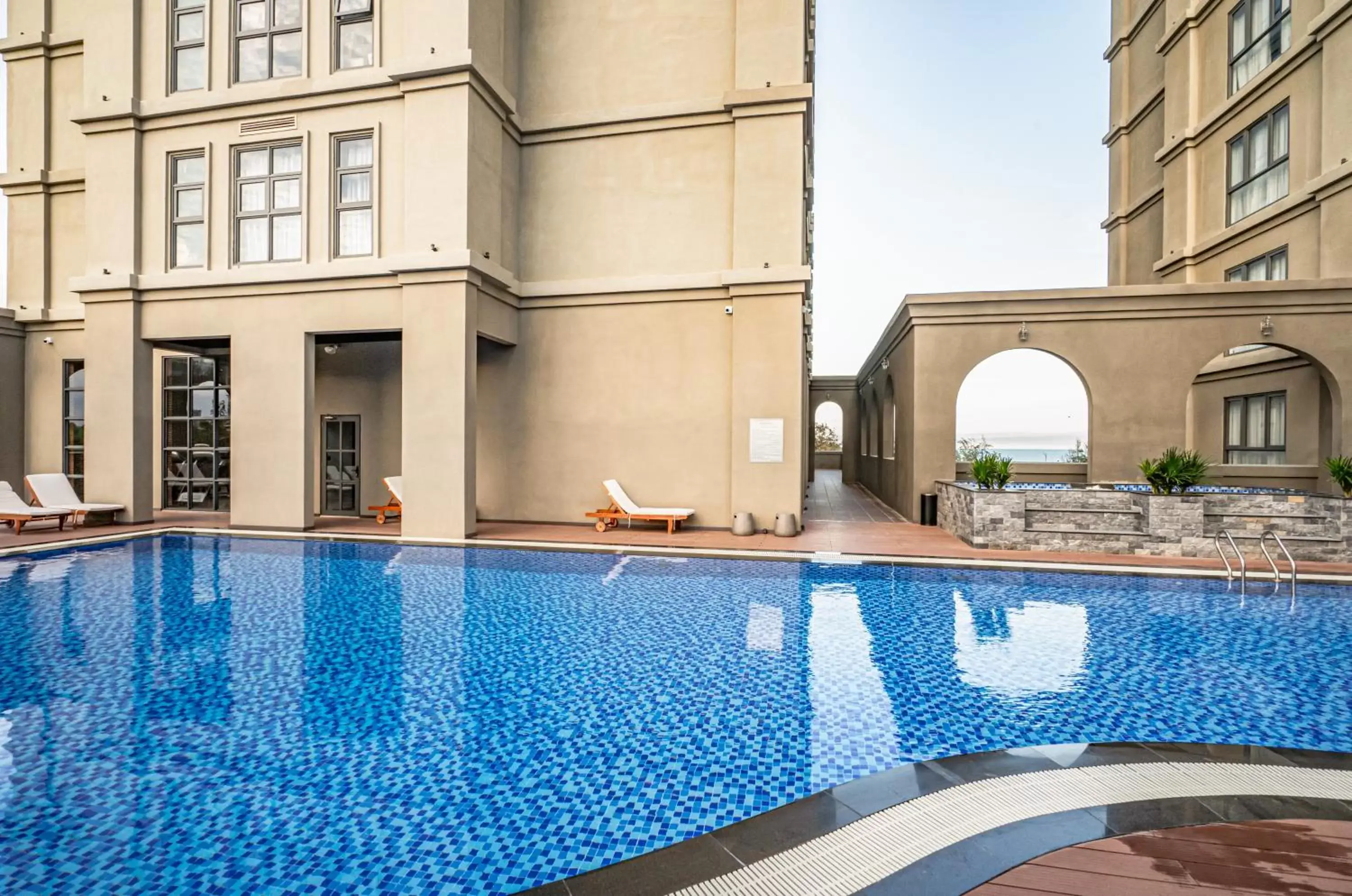 Swimming pool in The Cap Hotel Swimming pool in The Cap Hotel