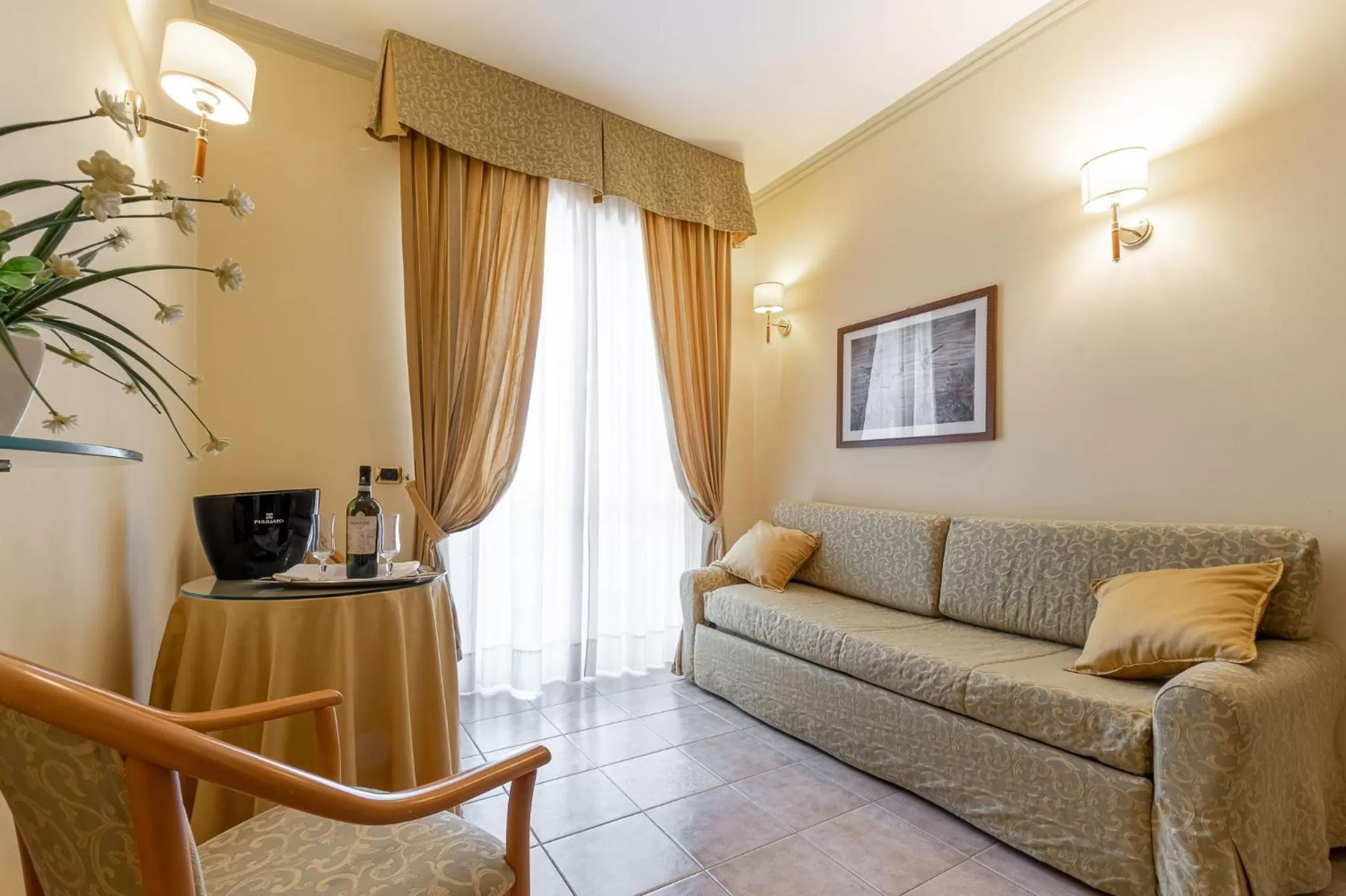 Living room in Hotel Relax