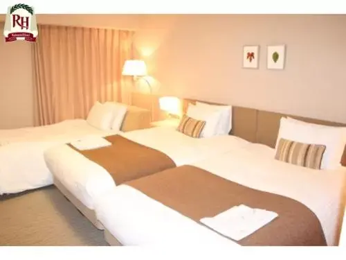 Bed in Richmond Hotel Fukushima Ekimae