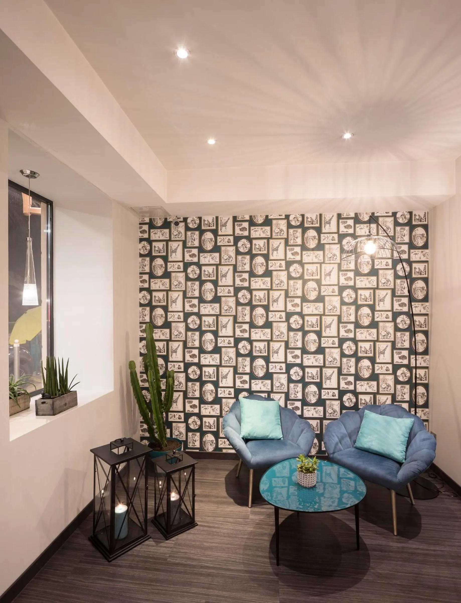 Lobby or reception in Hôtel Relais Acropolis