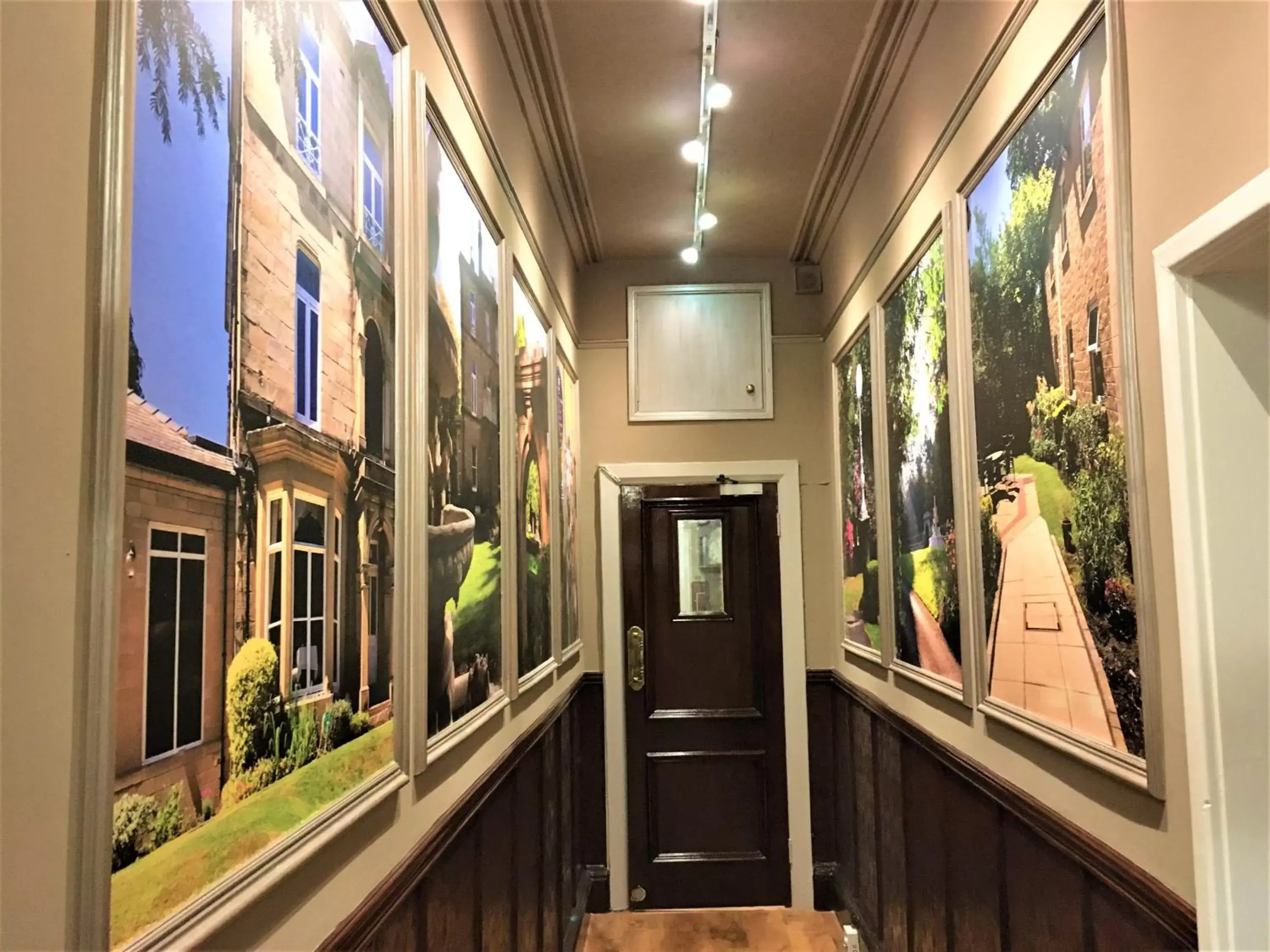 Decorative detail, Balcony/Terrace in Astley Bank Hotel