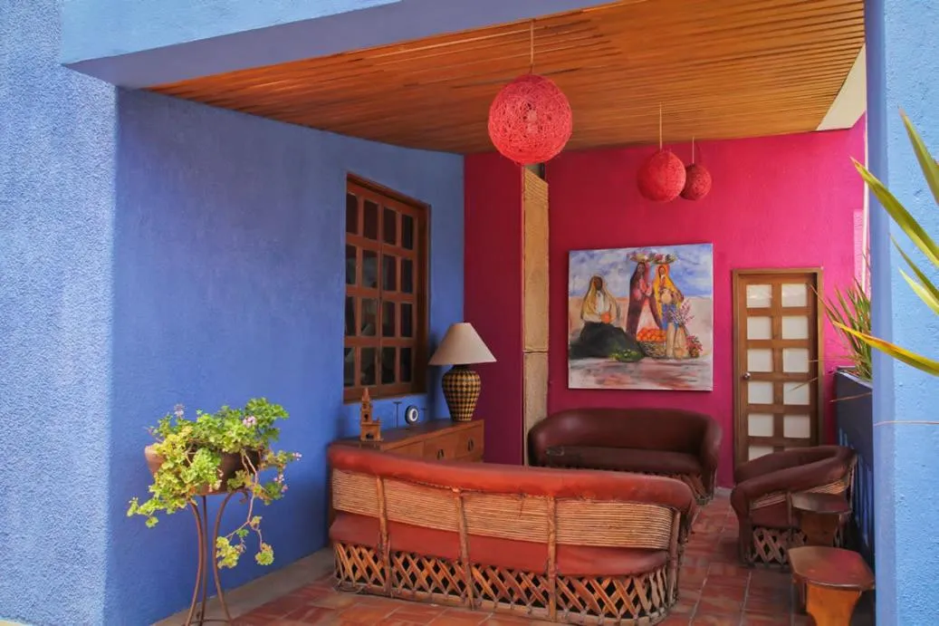 Lobby or reception in Casa Madonna