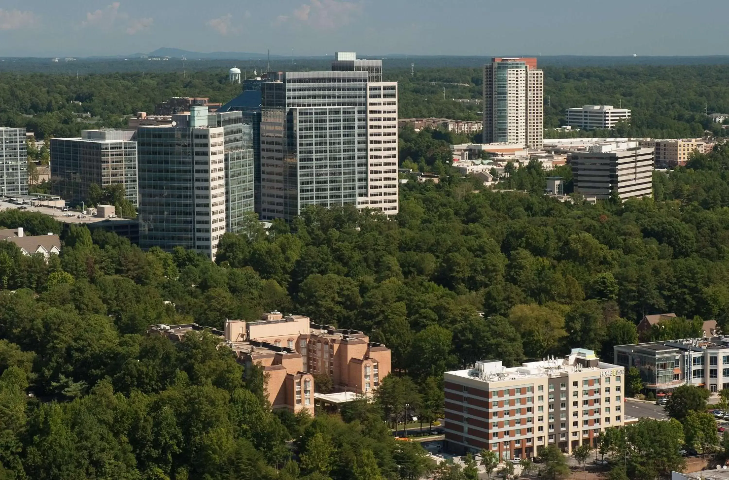 Property building, Bird's-eye View in Home2 Suites By Hilton Atlanta Perimeter Center