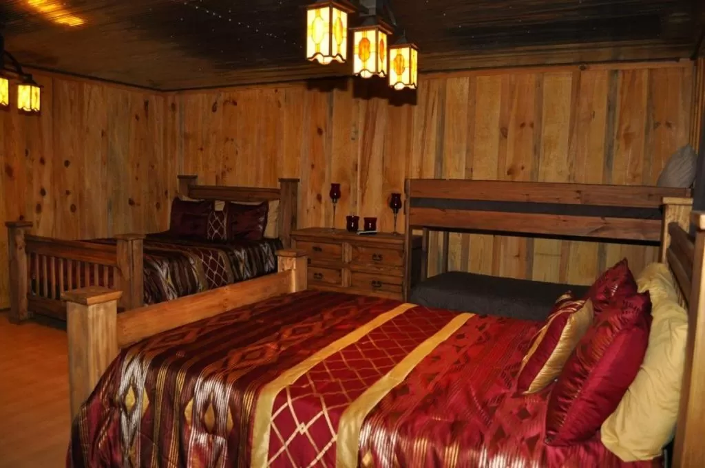 Bed in Diamonds Old West