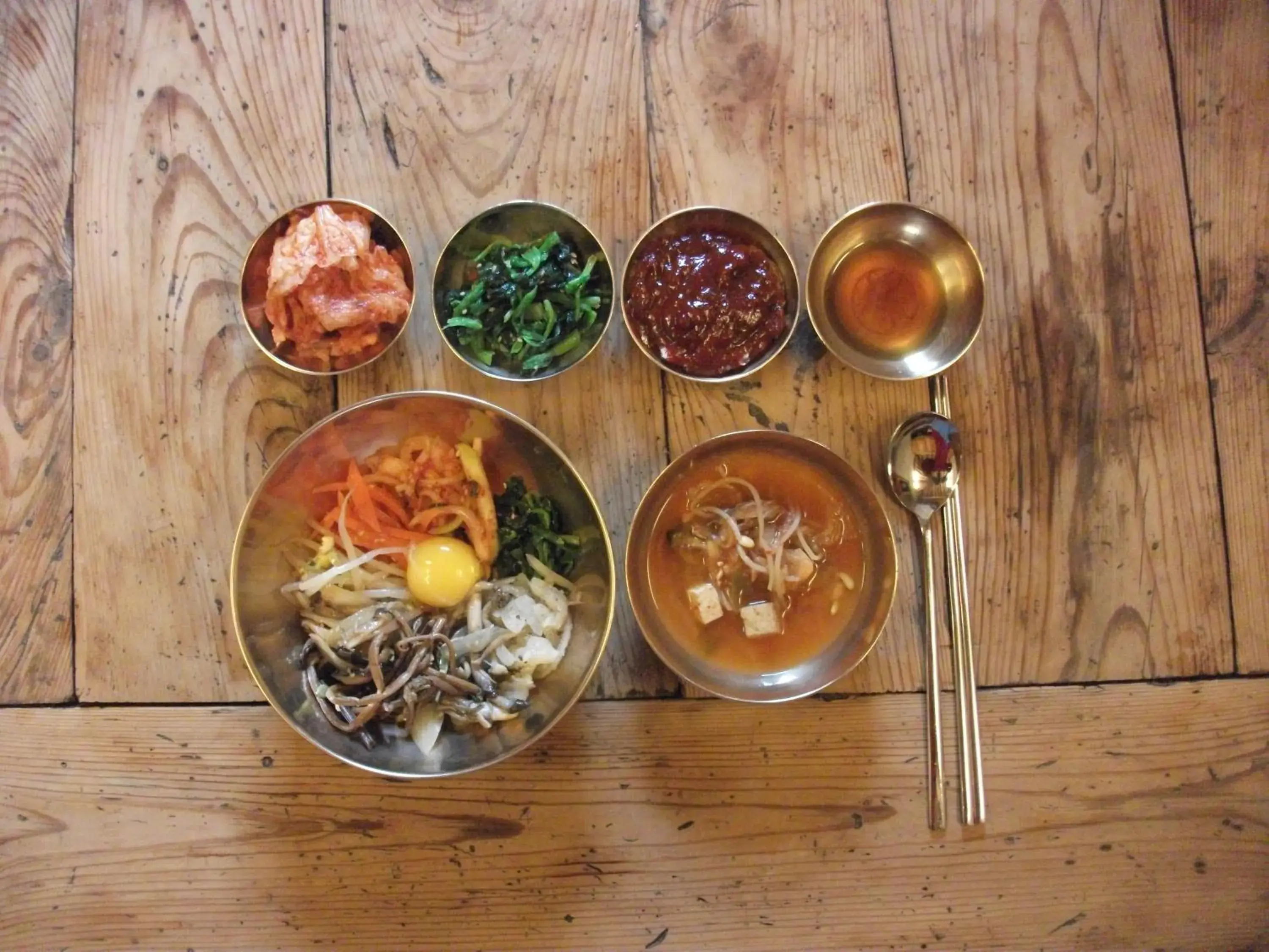 Food and drinks in Bukchon Sosunjae Hanok Guesthouse