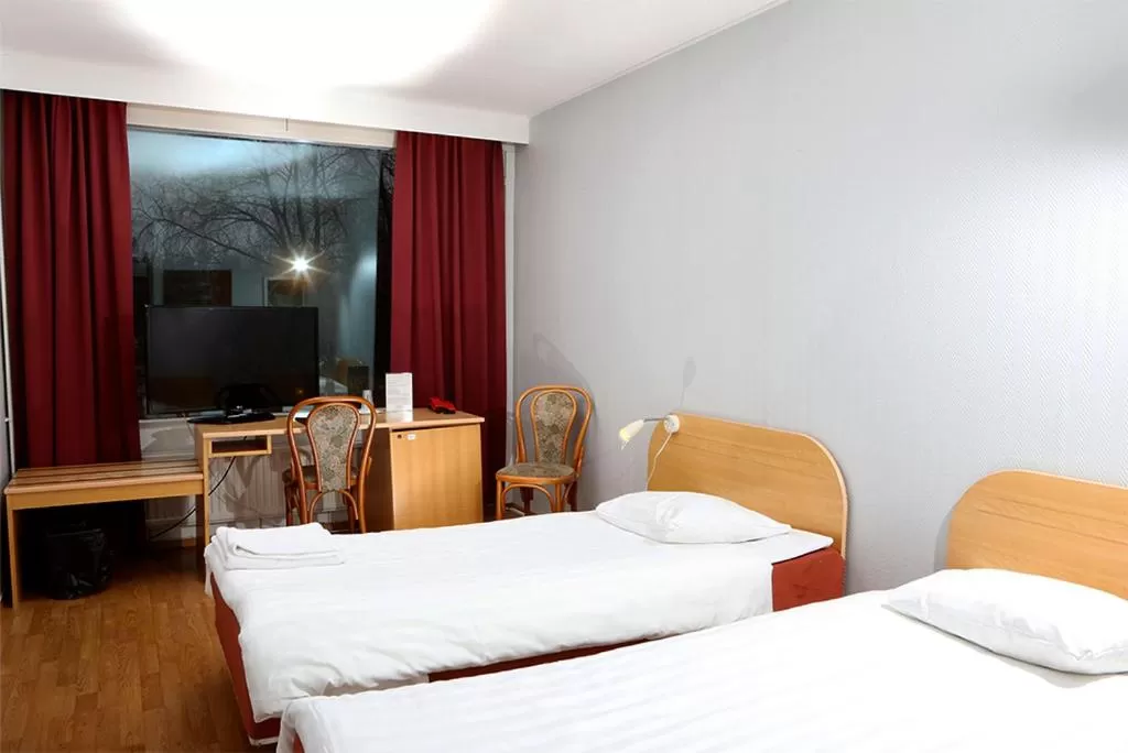 Bed in Finlandia Hotel Isovalkeinen