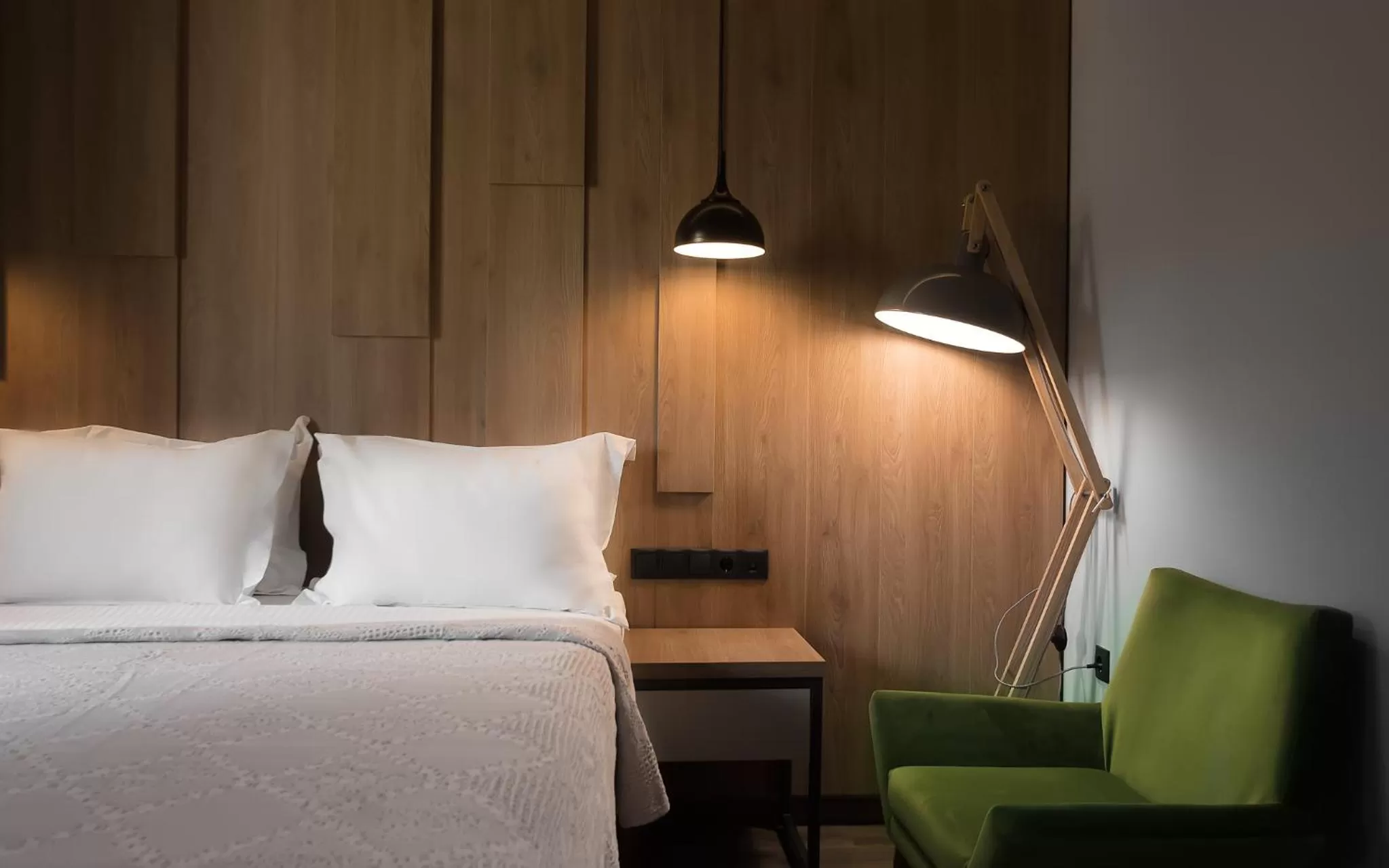 Bed in 360Degrees Pop Art Hotel