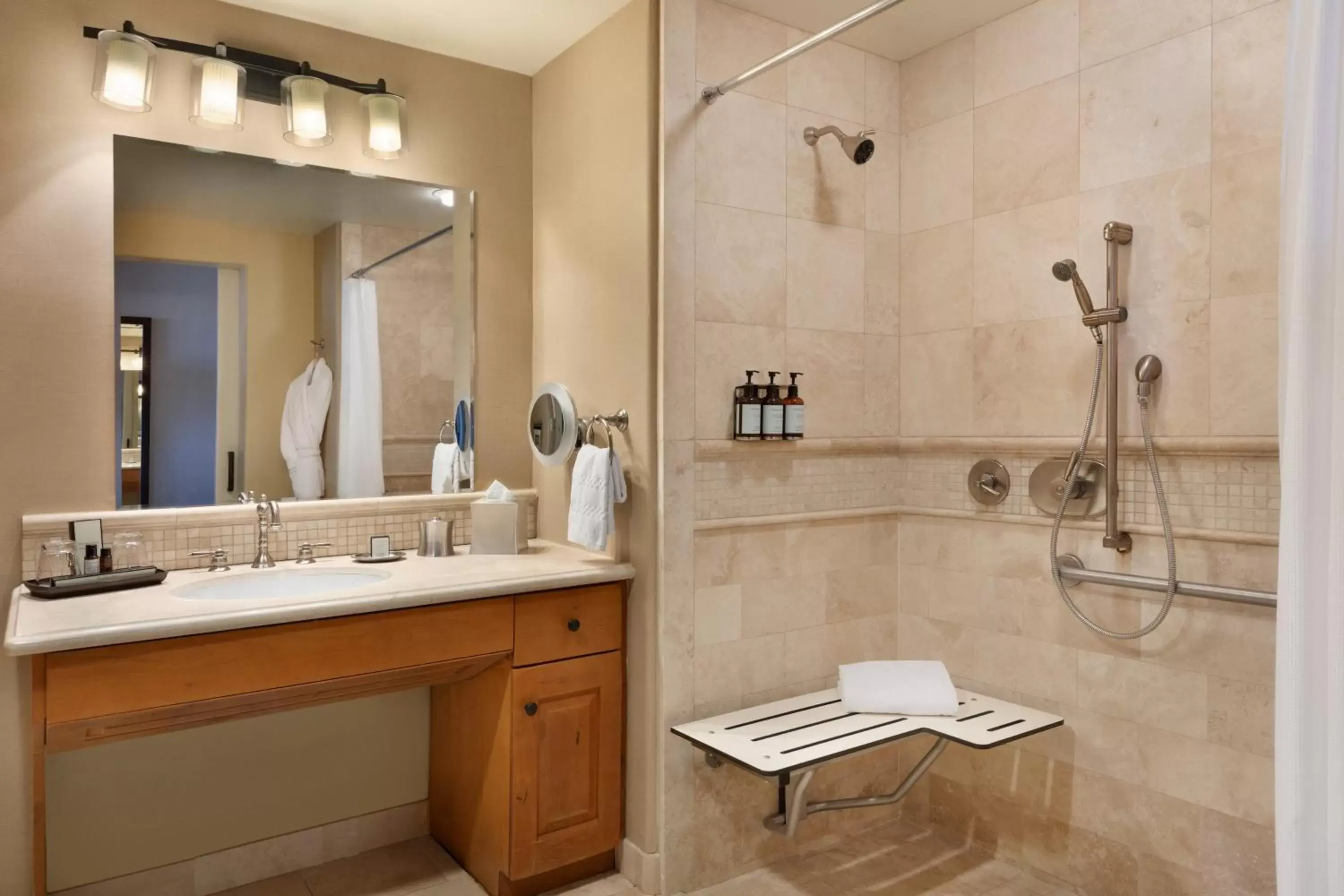 Shower in Terranea Resort Shower in Terranea Resort