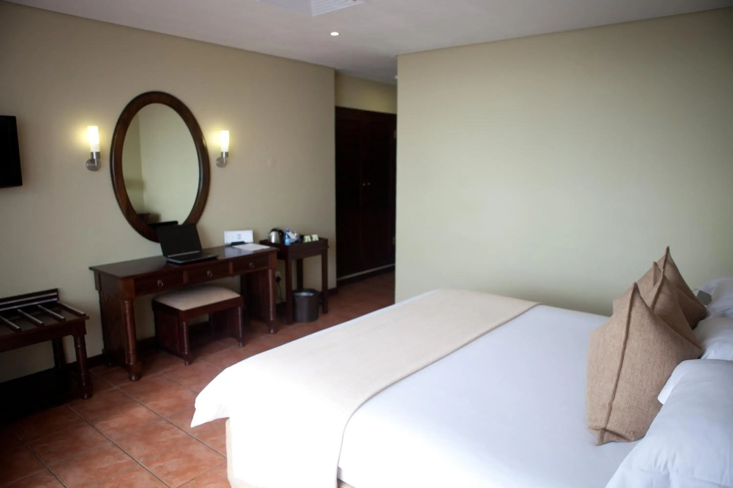 Bed in Hotel Cardoso