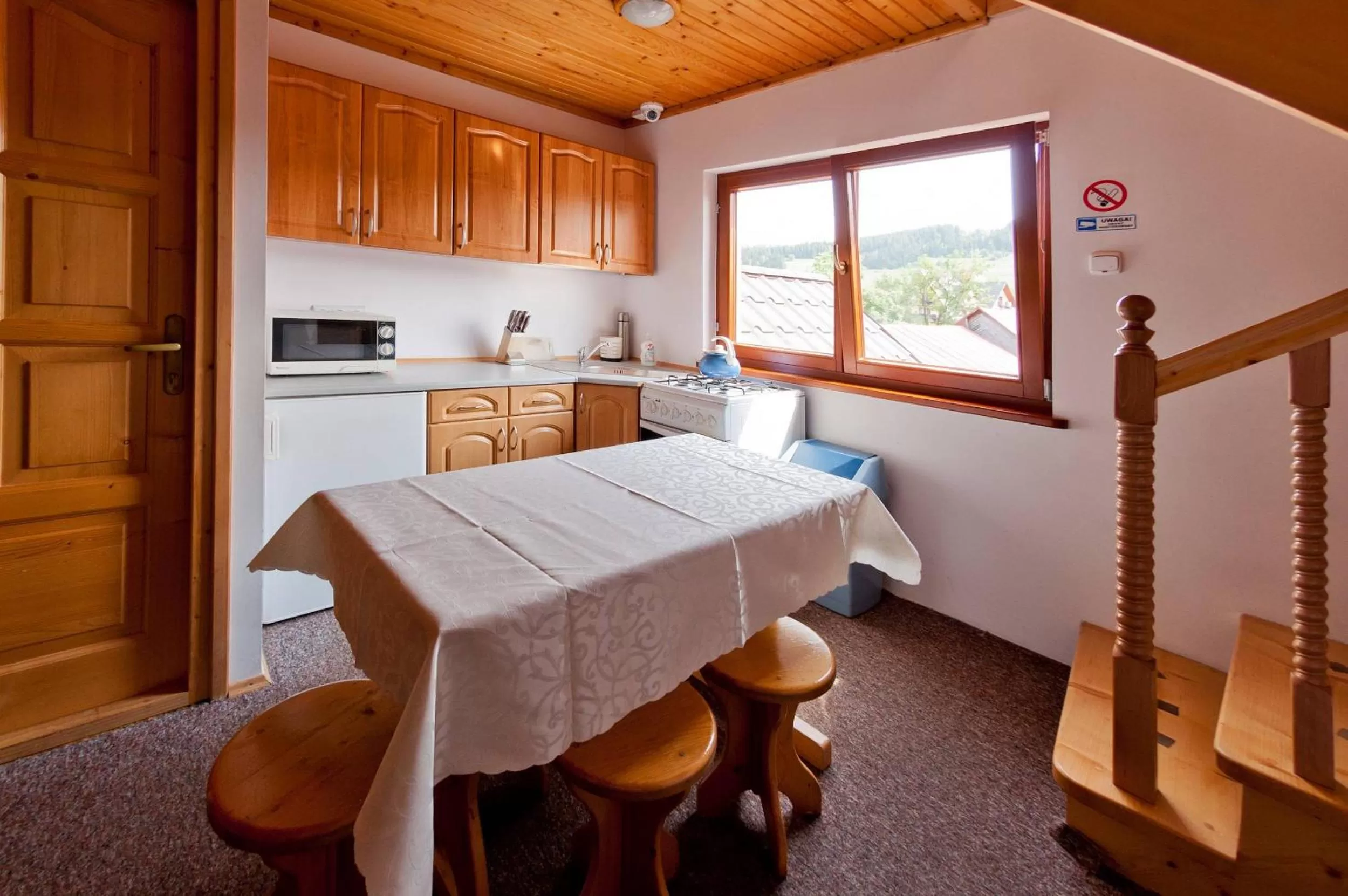 Kitchen or kitchenette in Wynajem Pokoi ,,Góry Tatry Wypoczynek "Paweł Kuczyński