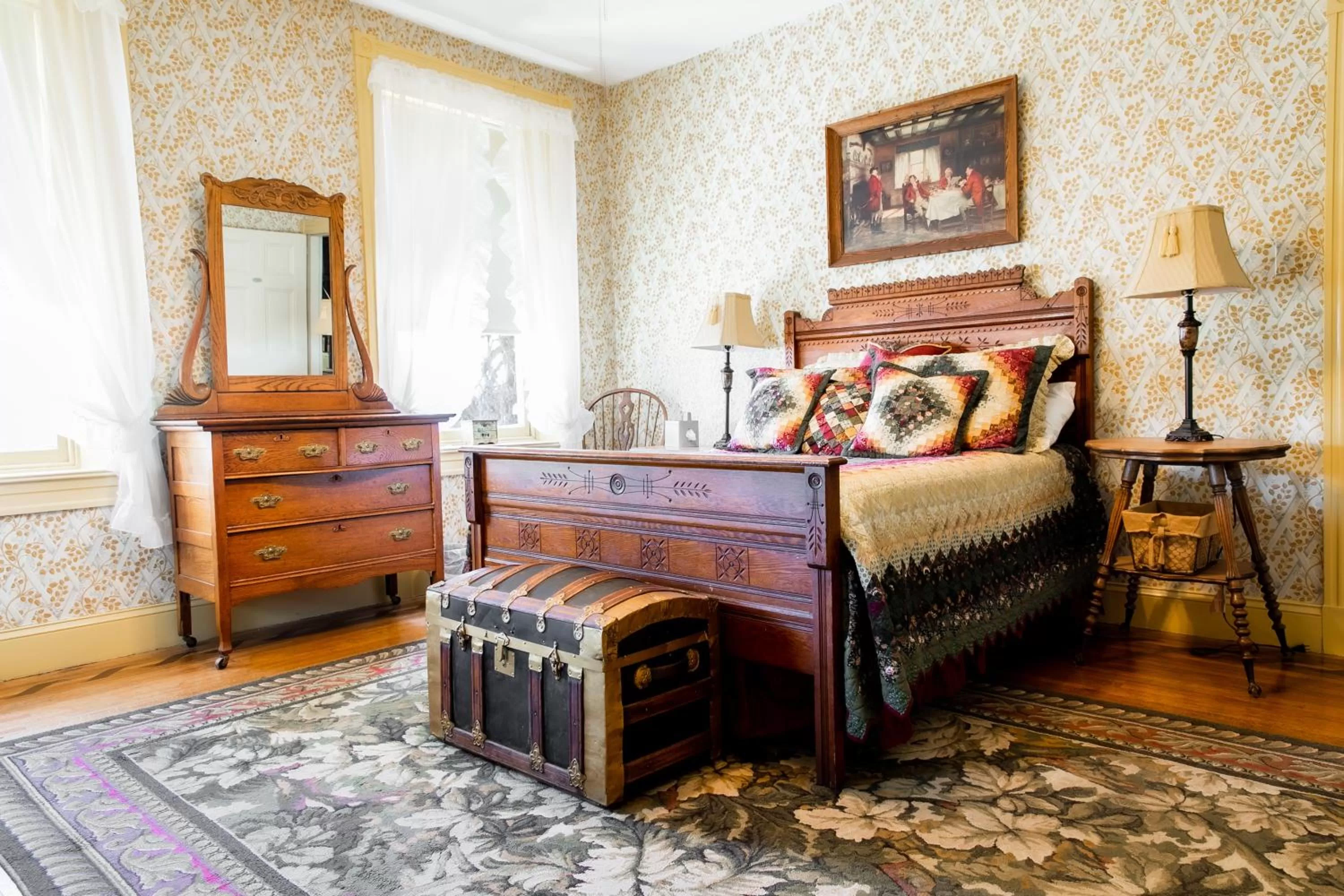 Double Room with Private External Bathroom in The Emig Mansion