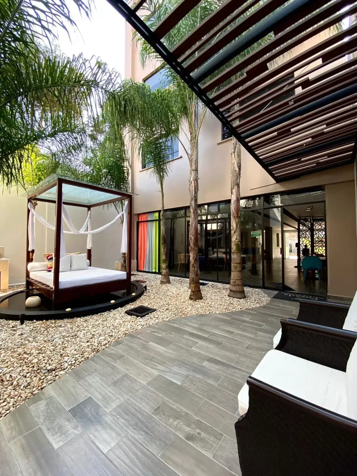 Balcony/Terrace in Hotel Posada Tulancingo