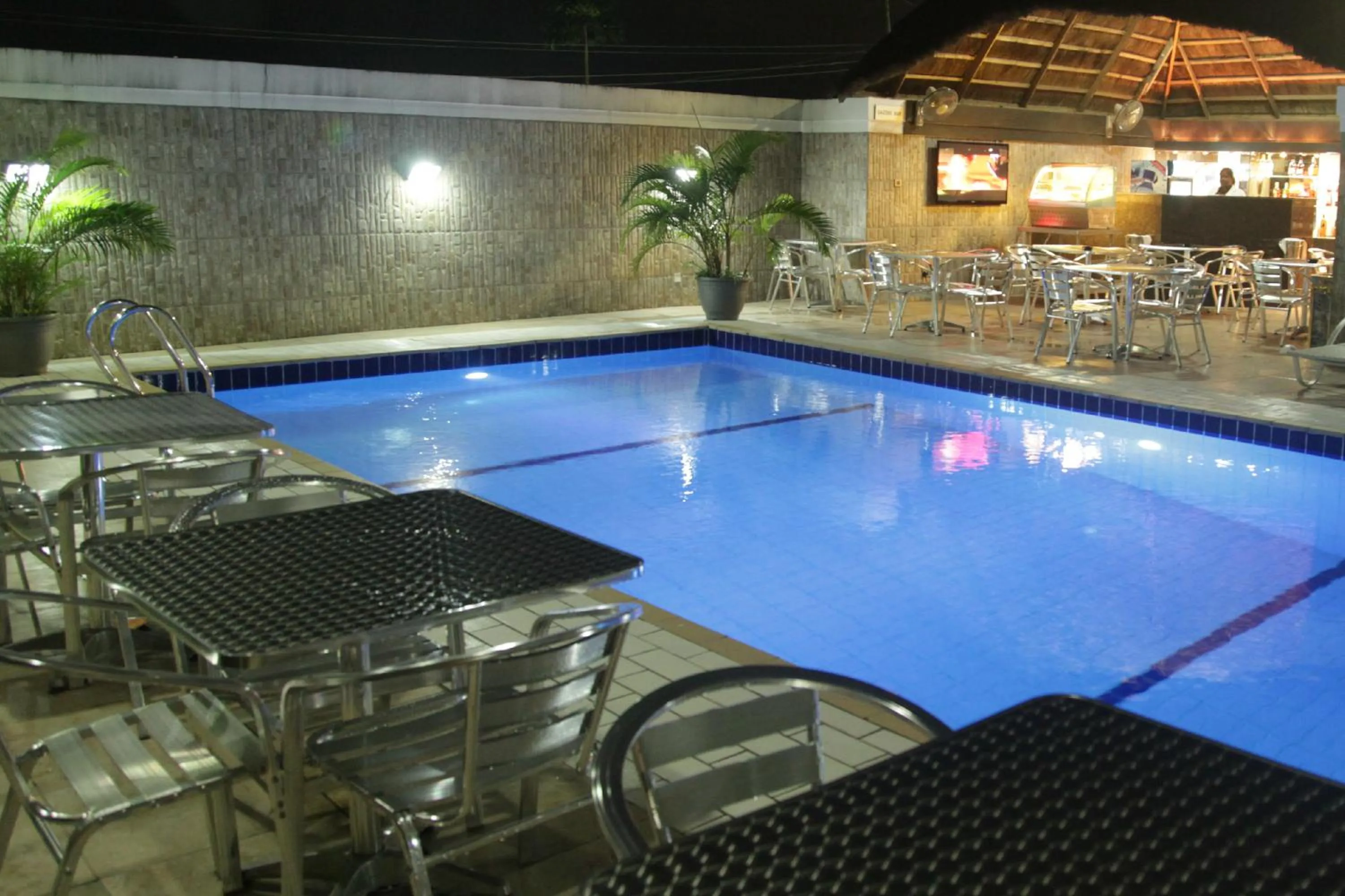 Decorative detail, Swimming Pool in Swiss International Mabisel Port Harcourt