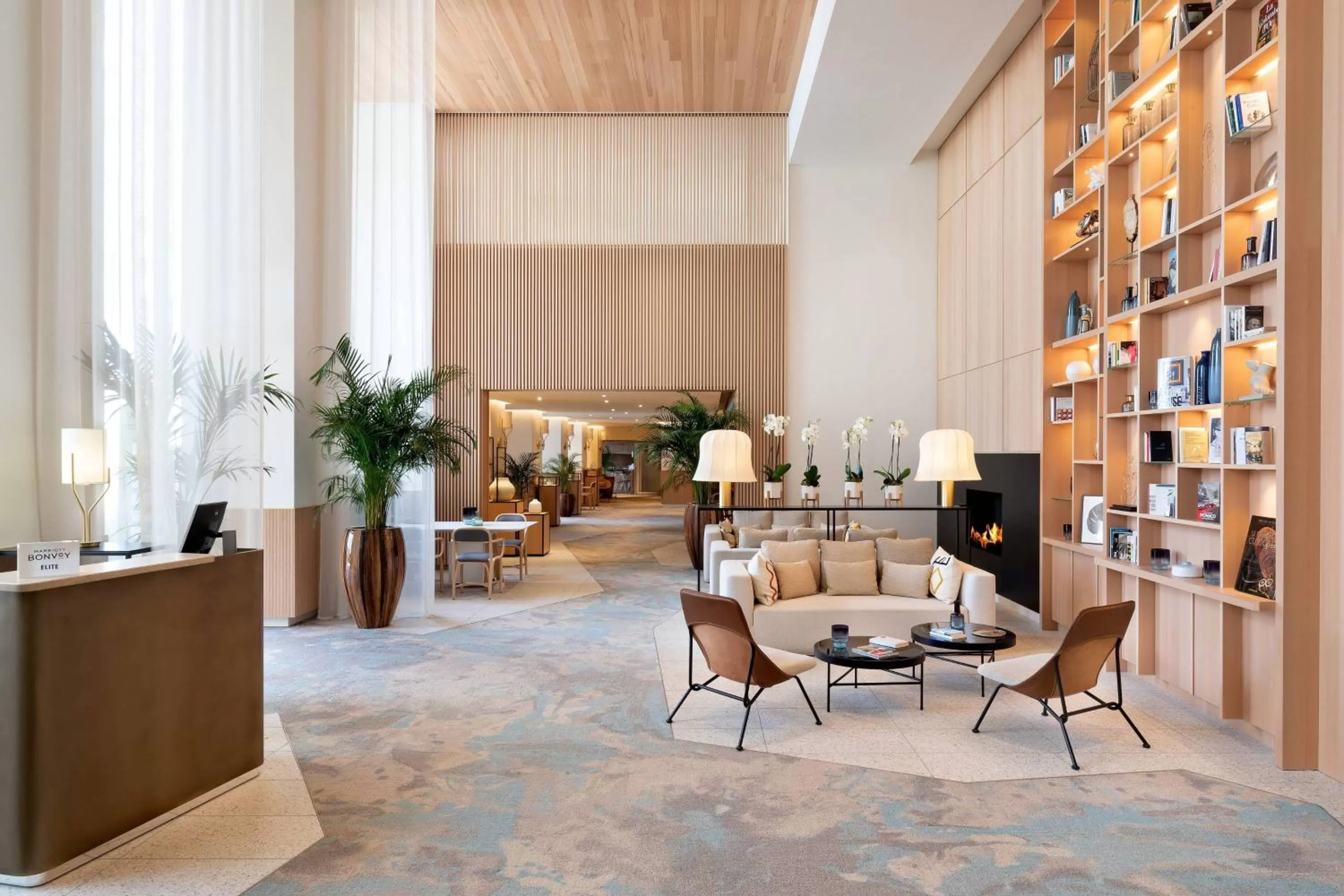 Lobby or reception in Riviera Marriott Hotel La Porte De Monaco