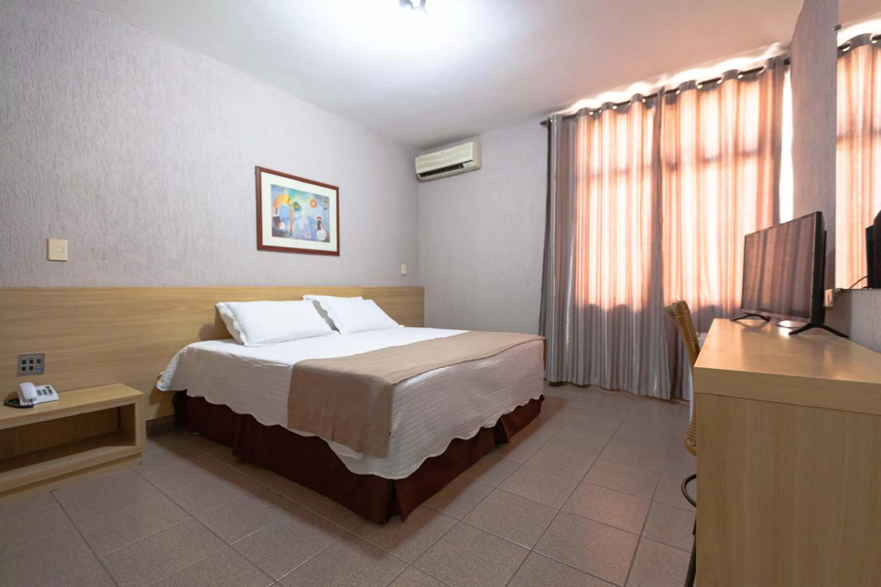 Bed in Hotel Foz do Iguaçu