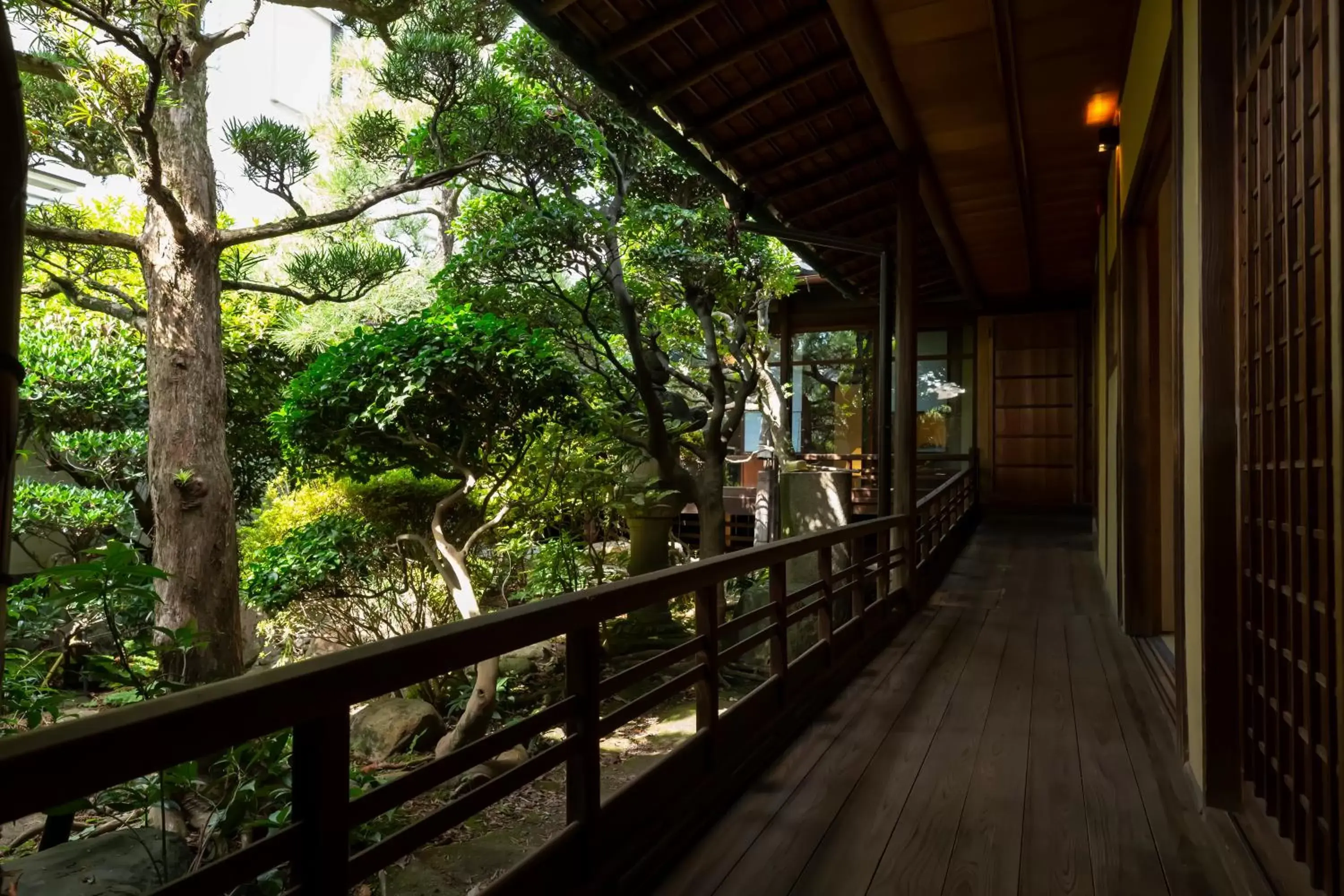 Garden, Balcony/Terrace in NIPPONIA HOTEL NARA NARAMACHI