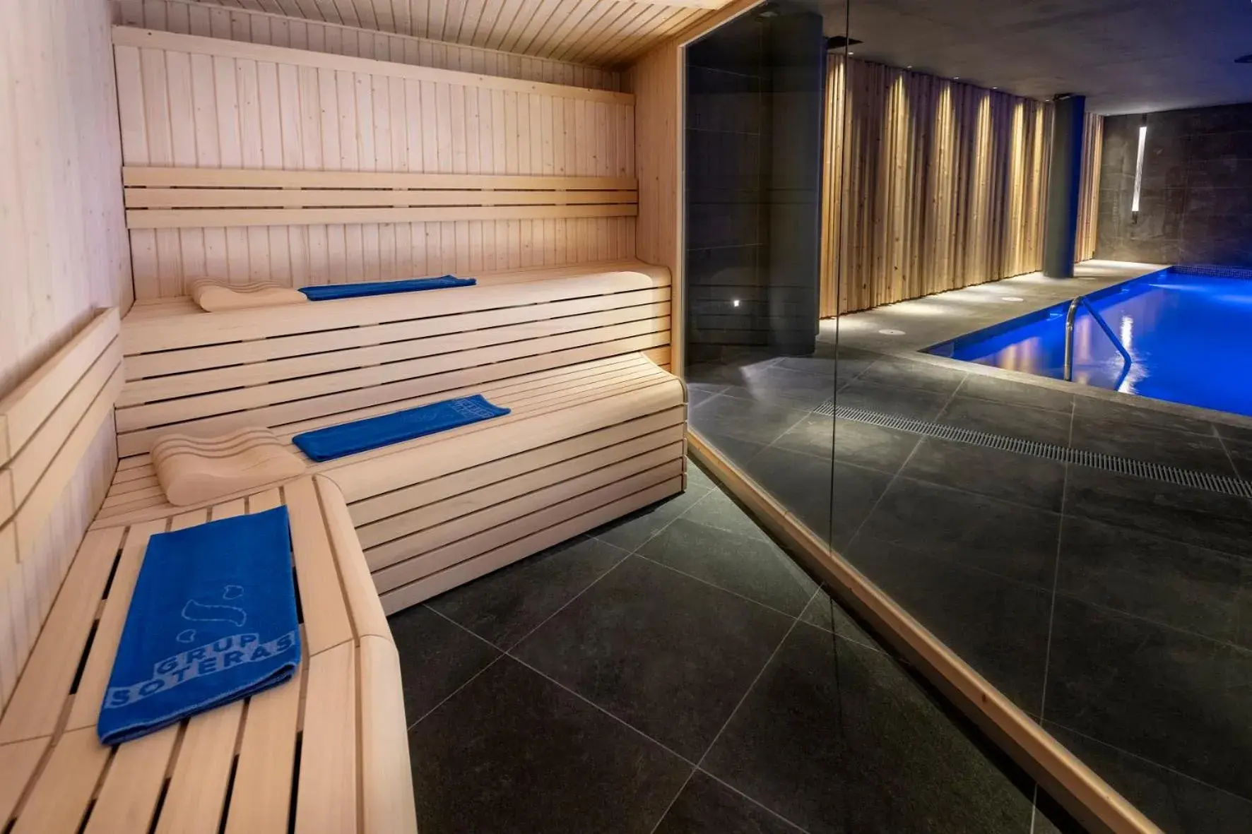 Sauna in Gran Hotel Rey Don Jaime