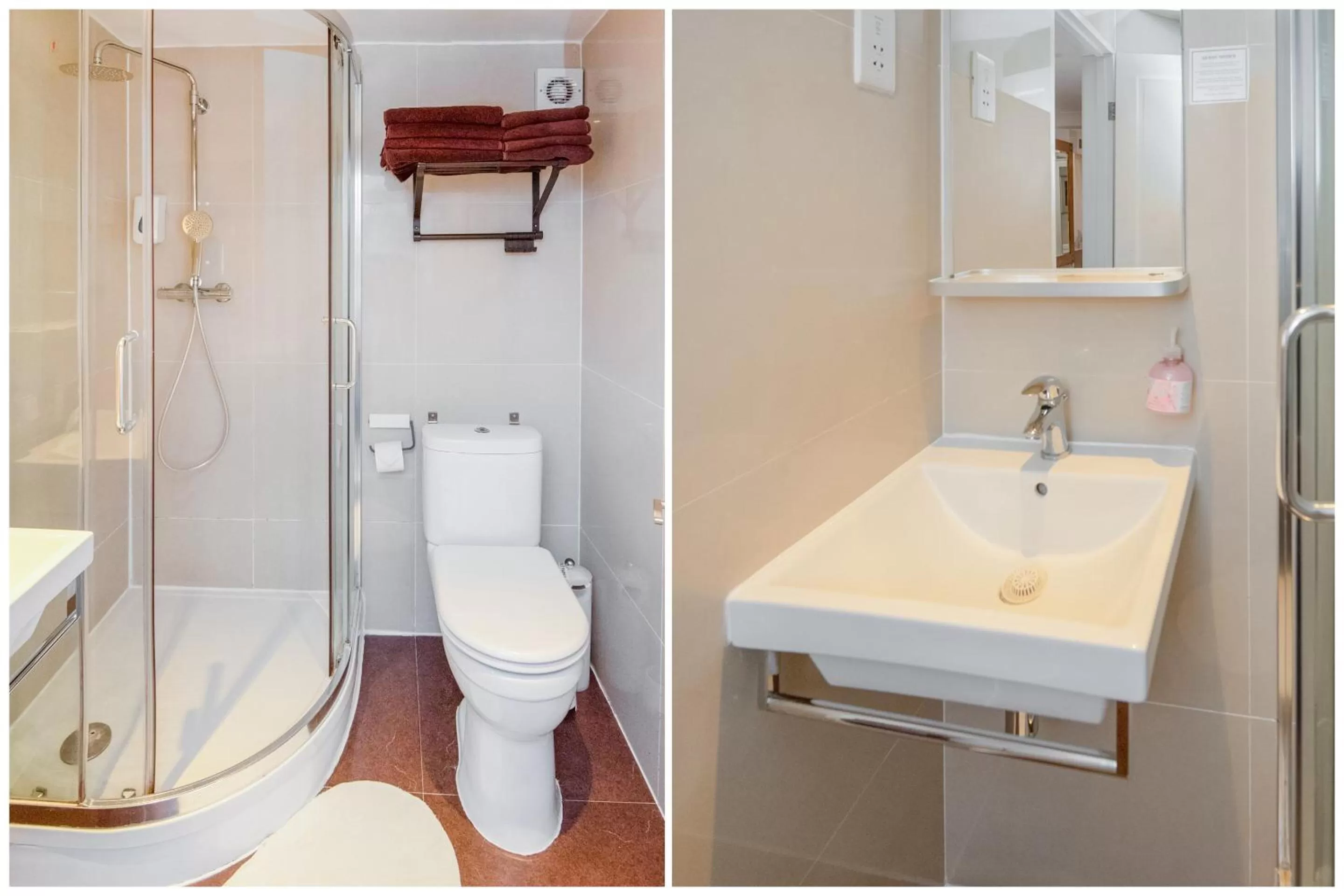 Bathroom in Huttons Hotel, Victoria London