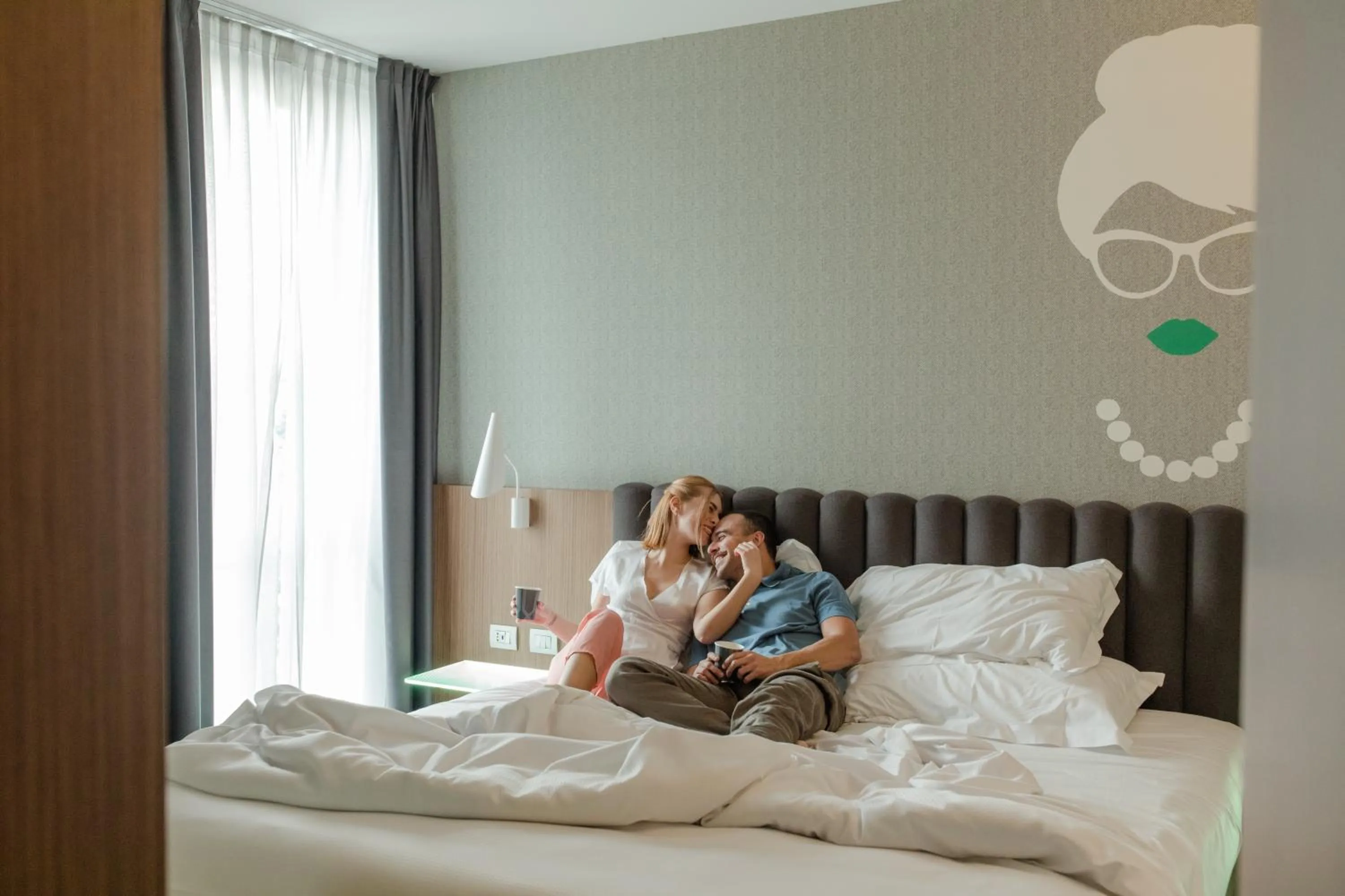 Bed in G Hotel Pescara