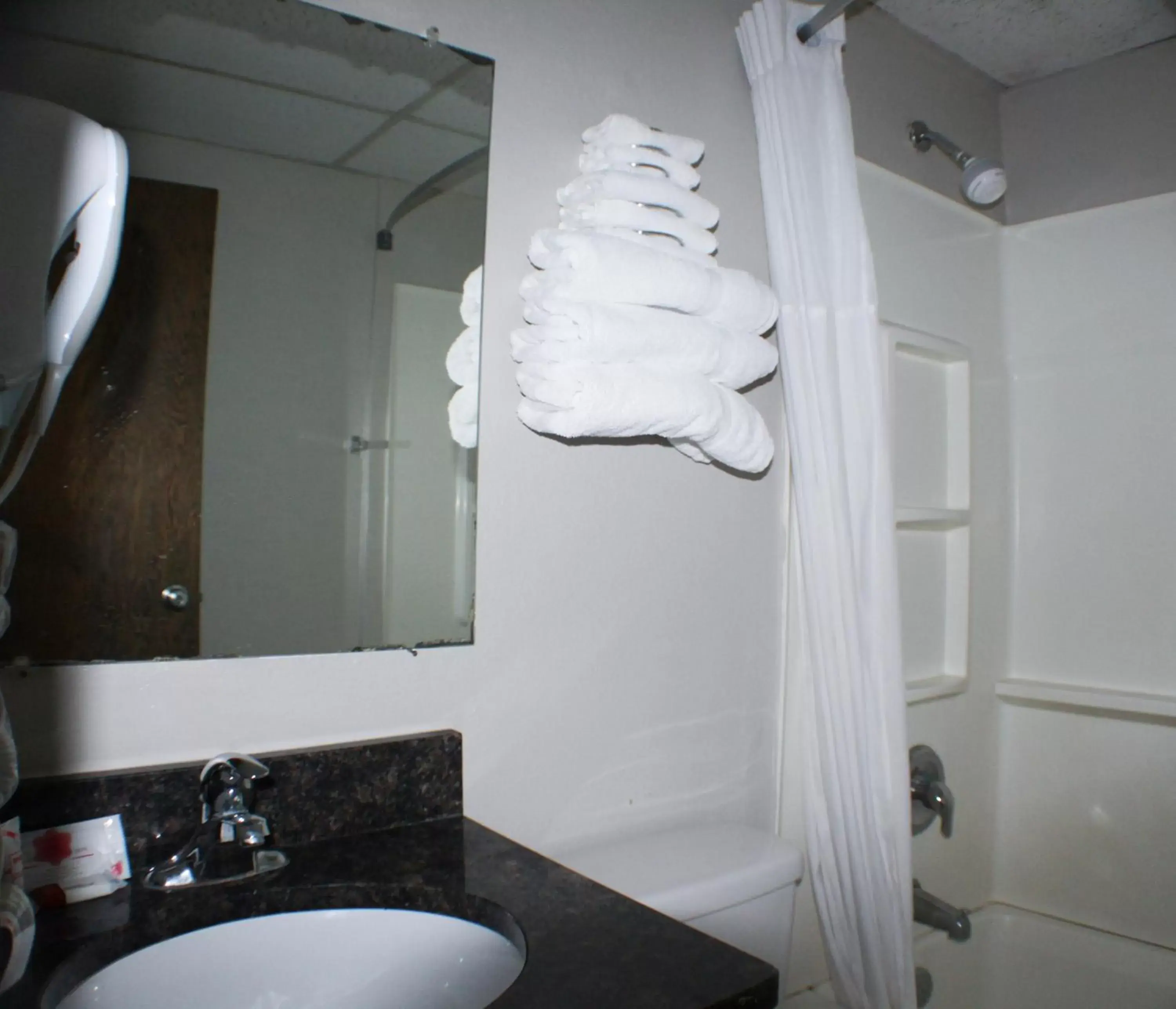 Bathroom in Days Inn by Wyndham Sioux Falls