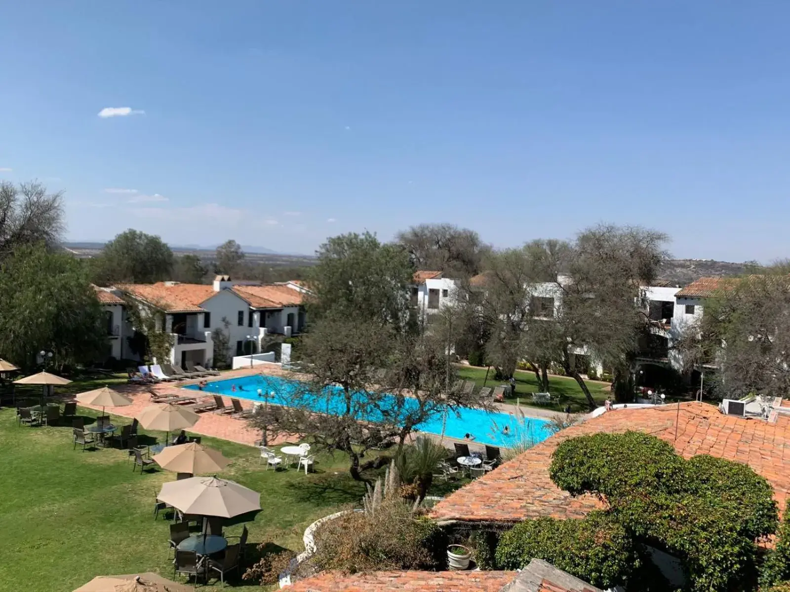 Day, Pool View in Hotel Hacienda Taboada (Aguas Termales)