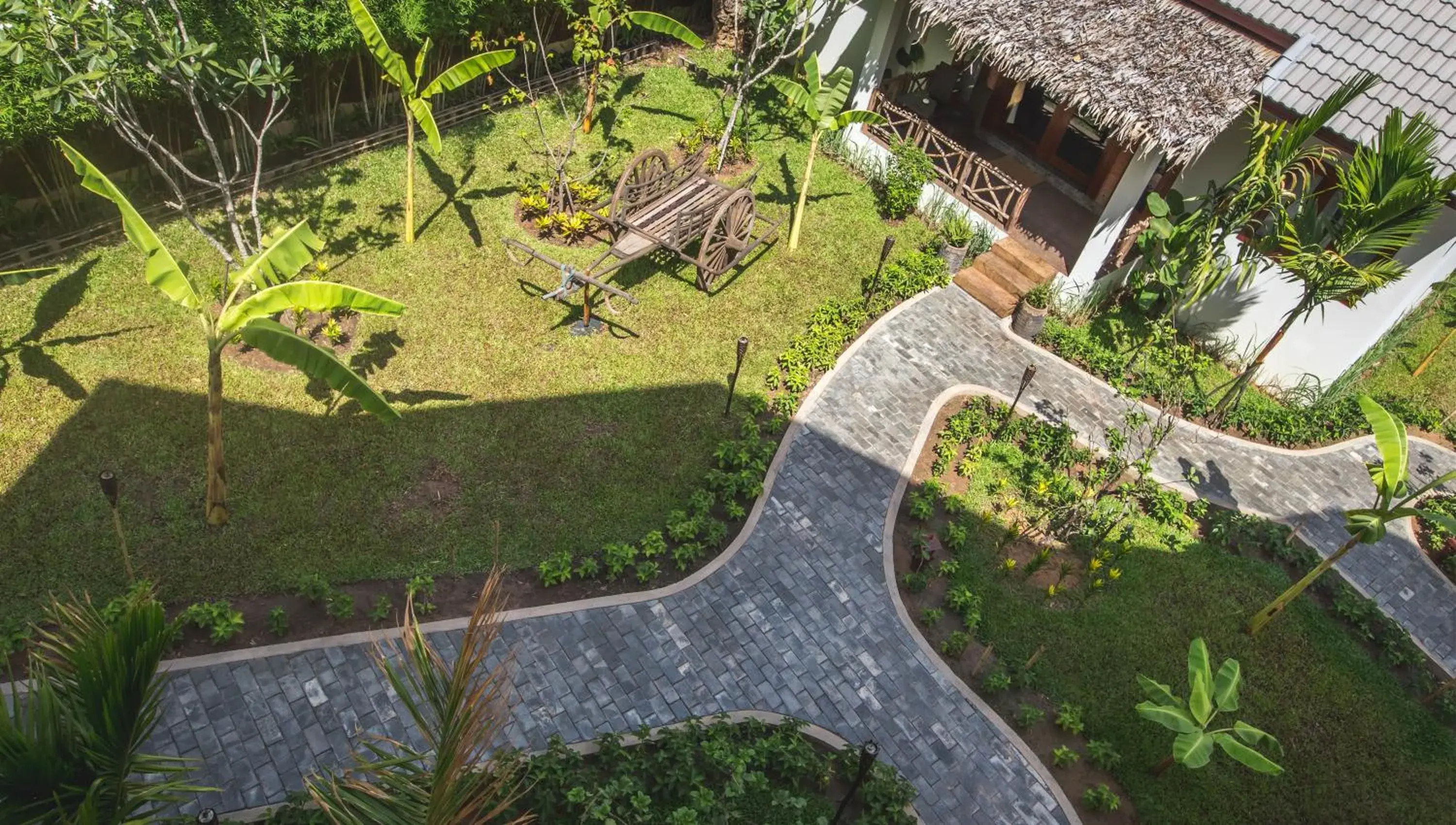 Bird's eye view, Bird's-eye View in La Rivière d' Angkor Resort