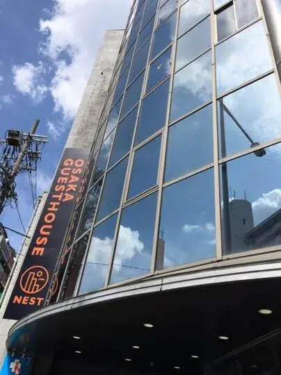 Facade/entrance in Osaka Guesthouse Nest Facade/entrance in Osaka Guesthouse Nest