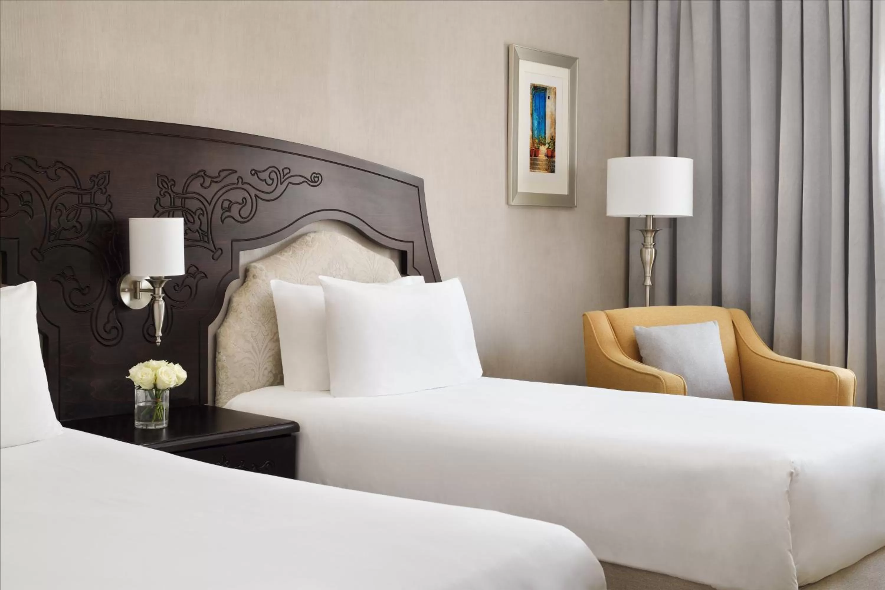 Photo of the whole room, Bed in Crowne Plaza Riyadh Al Waha by IHG
