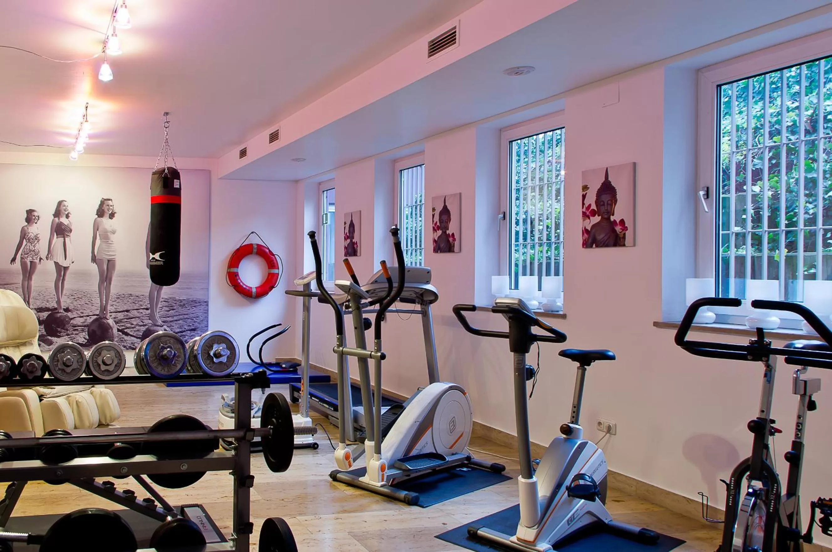 Fitness centre/facilities in Arthotel ANA Style Augsburg