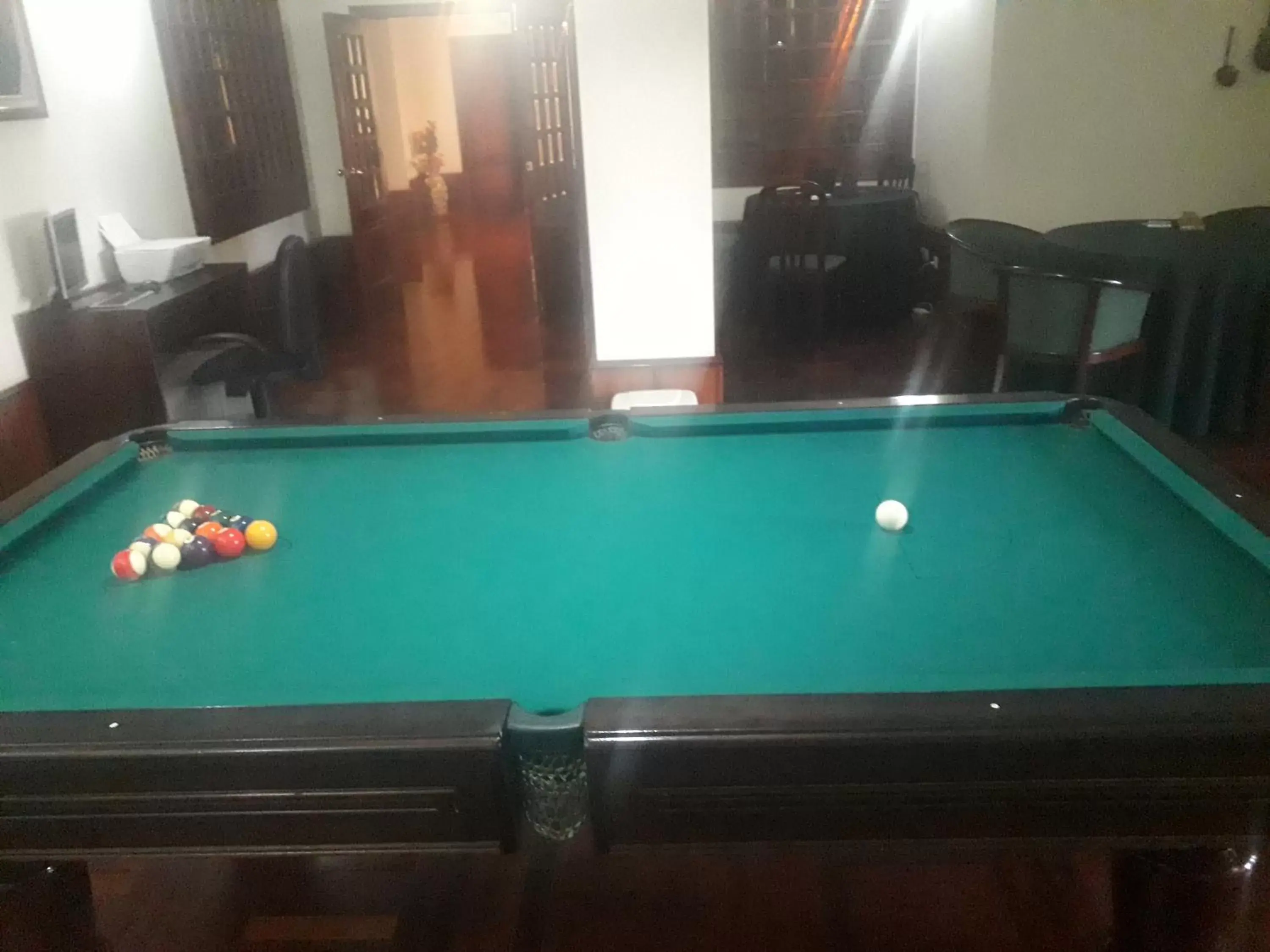 Billiard, Billiards in Hotel Trindade Coelho