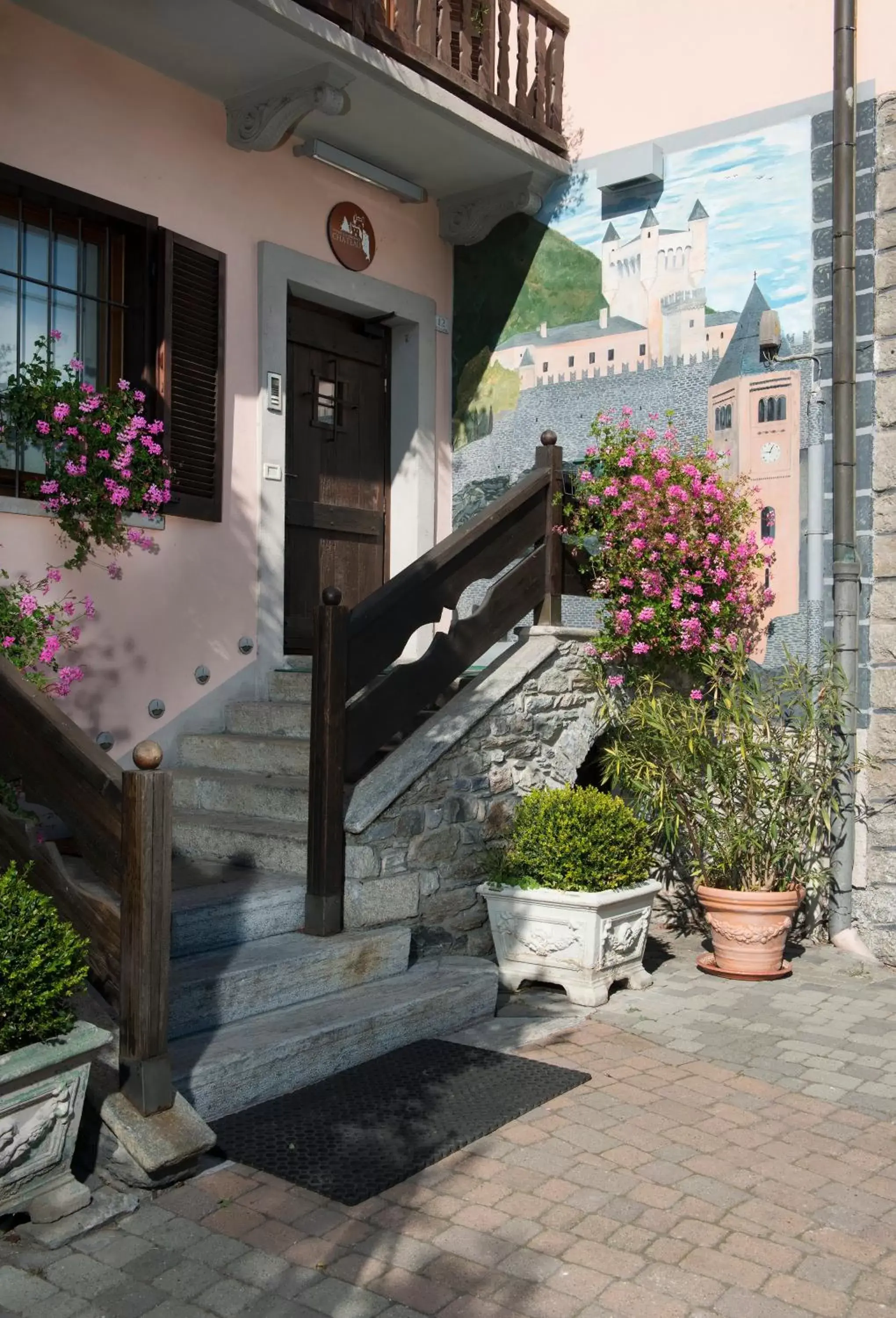 Facade/entrance in Hotel Residence Chateau