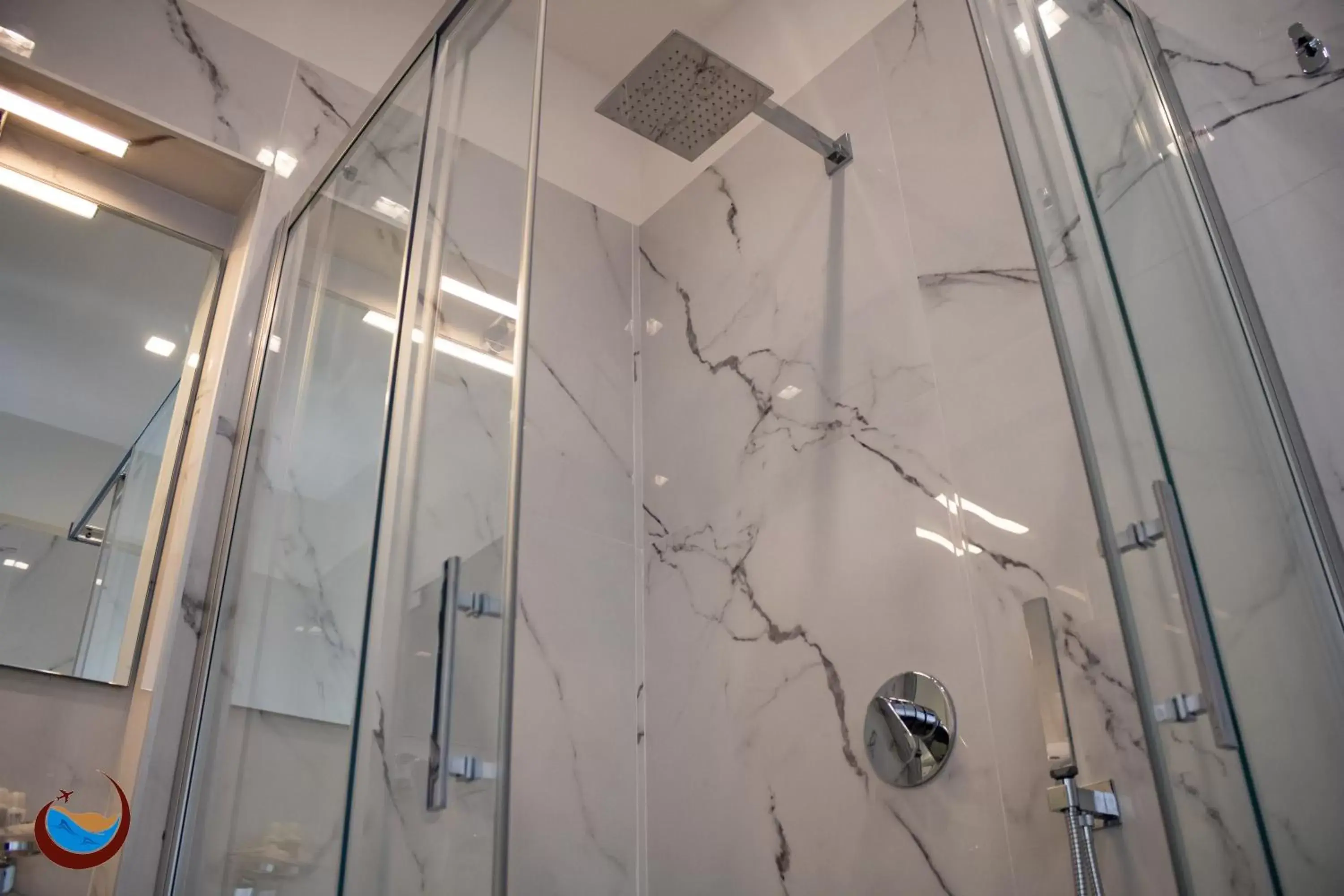 Shower, Bathroom in Beauty House Via Veneto