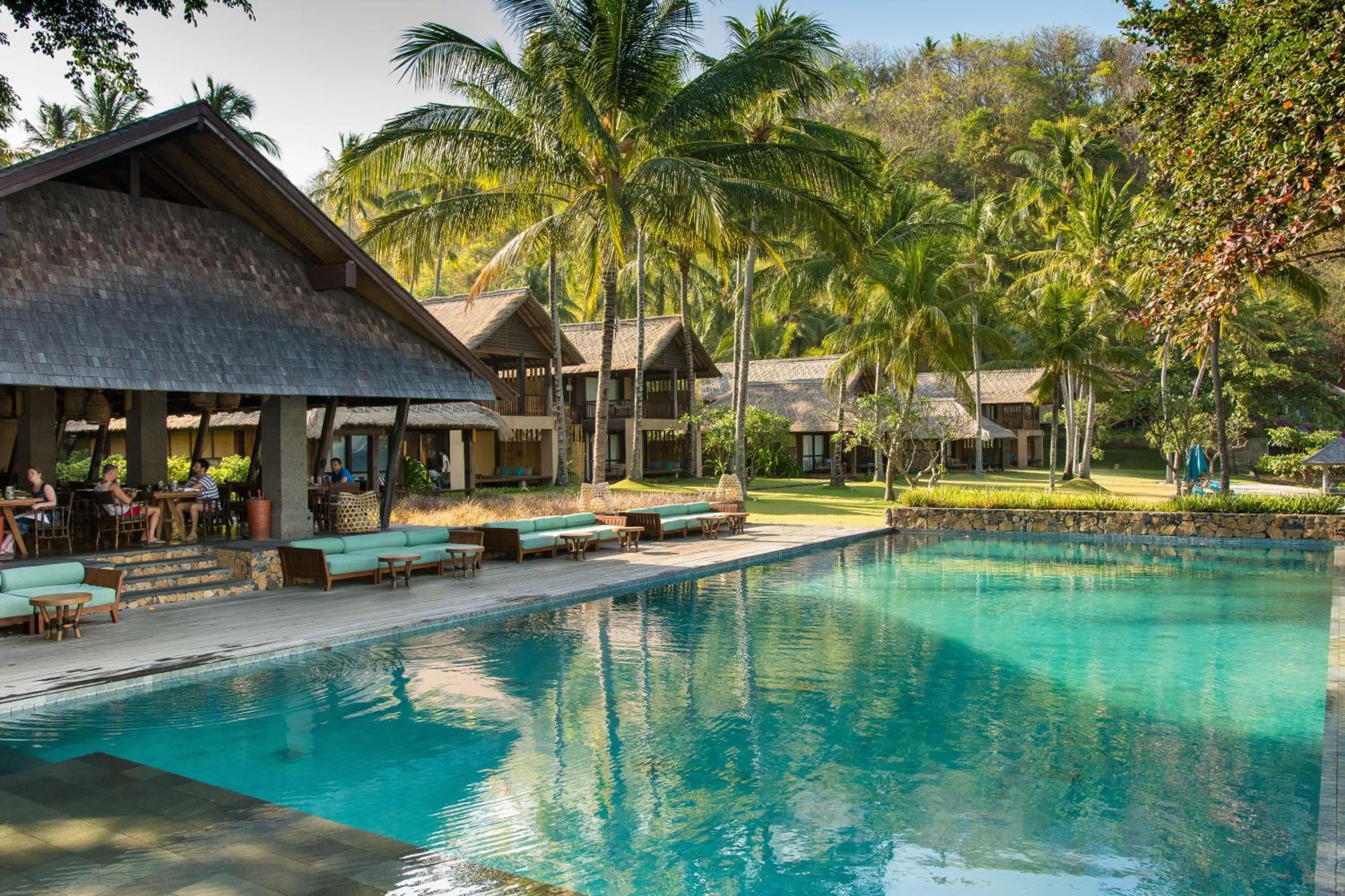 Swimming pool in Jeeva Klui Resort
